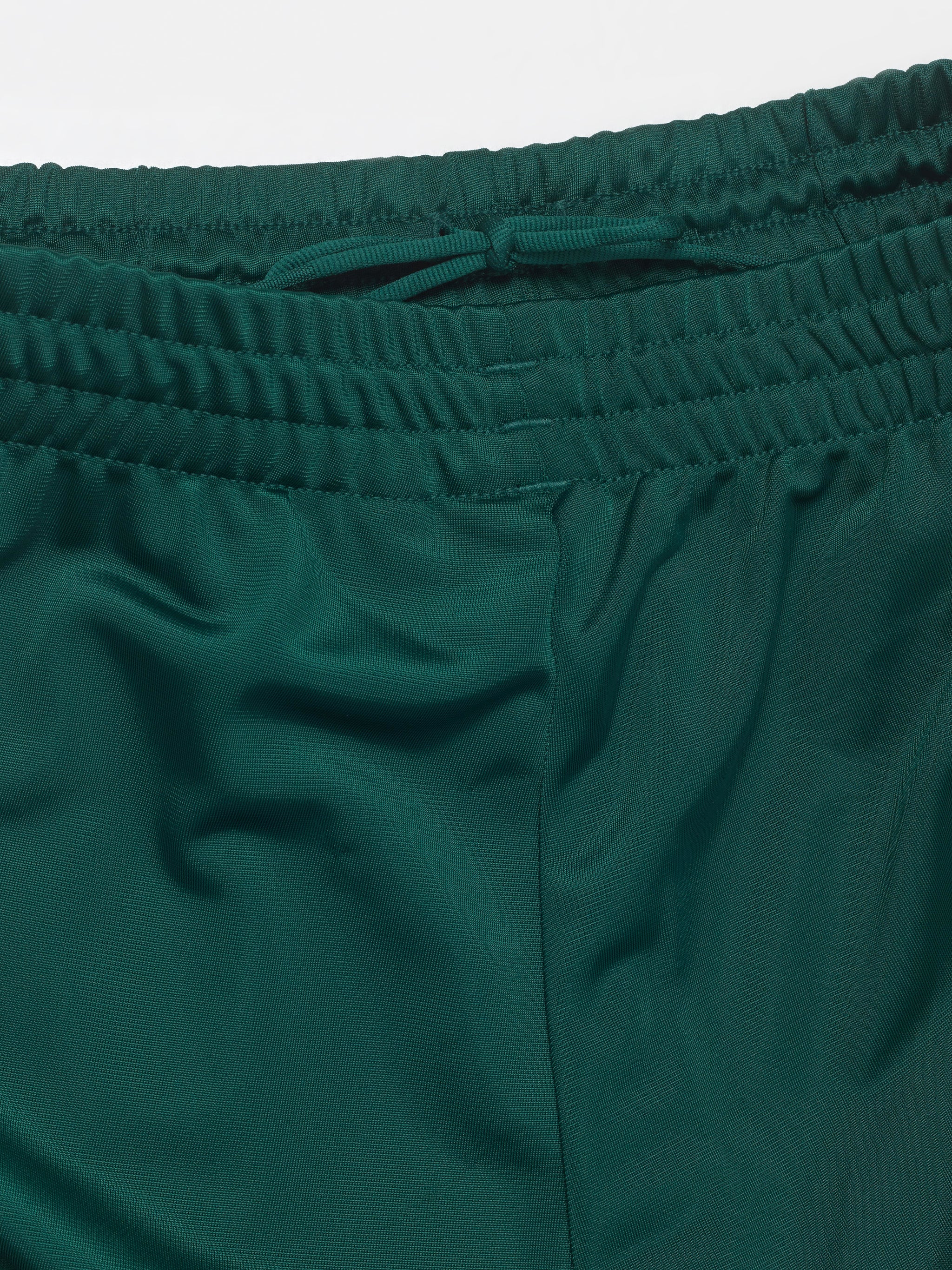 Firebird Loose Track Pants in Collegiate Green & Crew Yellow