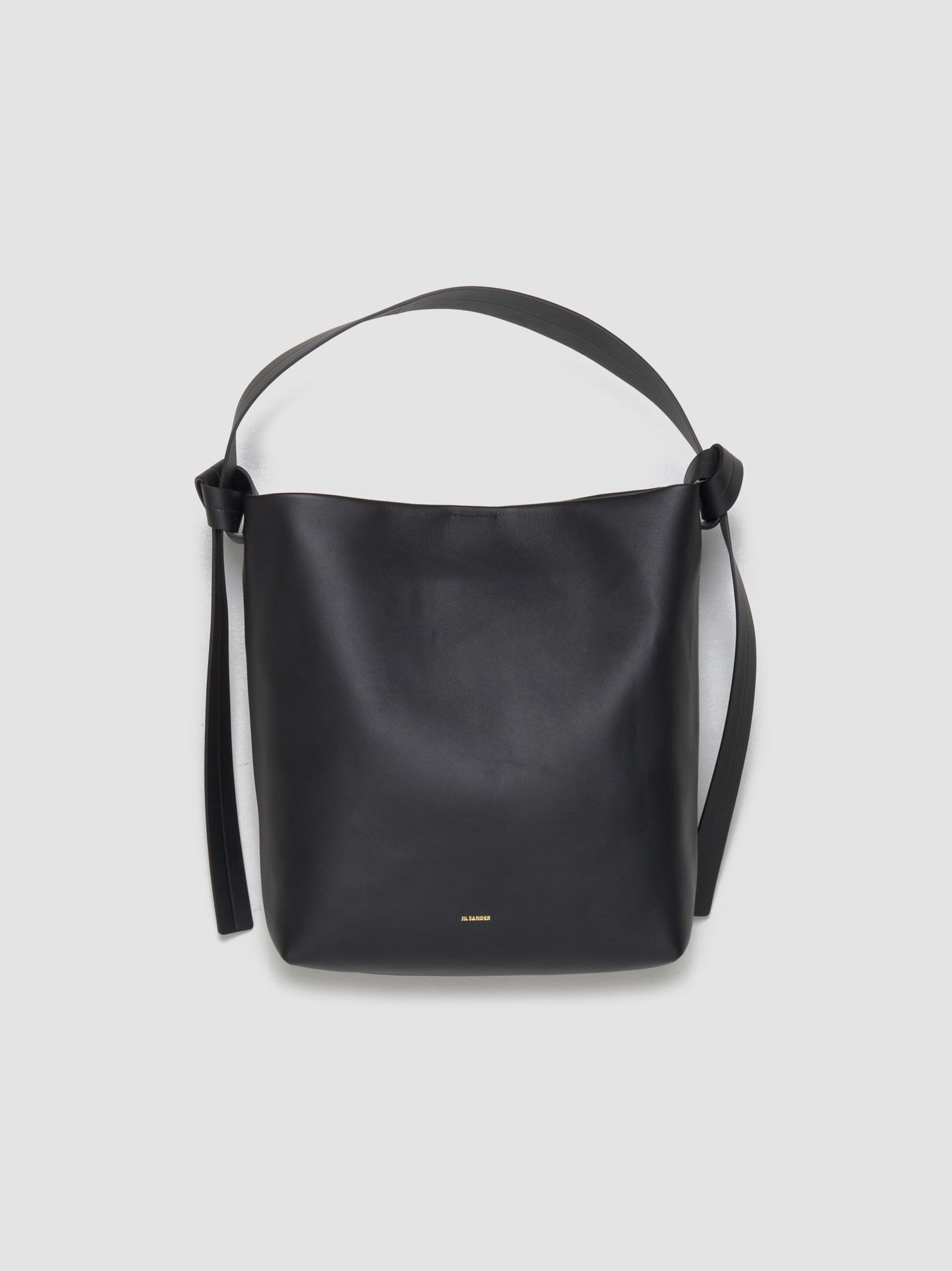 Knot Hobo Medium Bag in Black