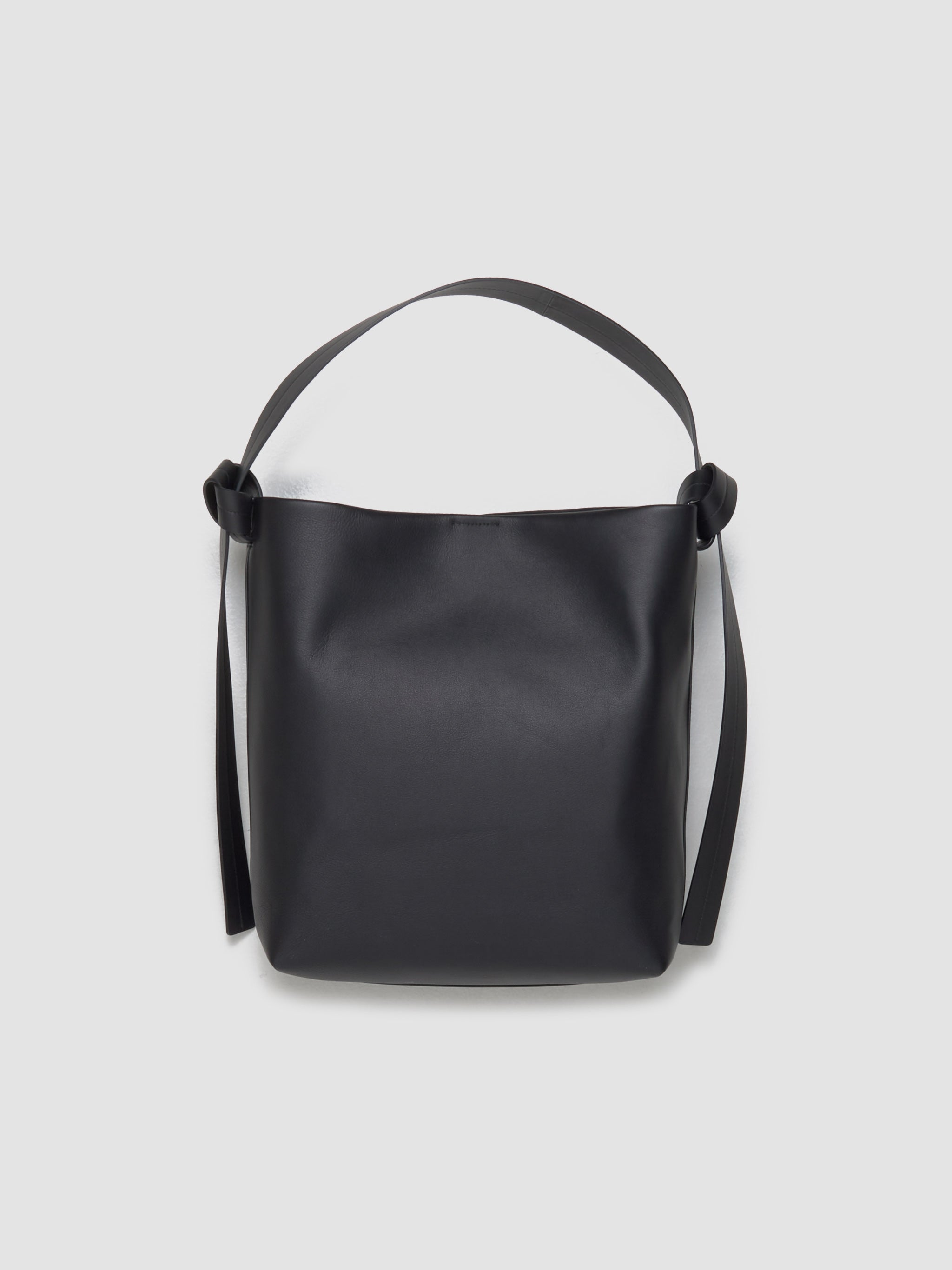 Knot Hobo Medium Bag in Black