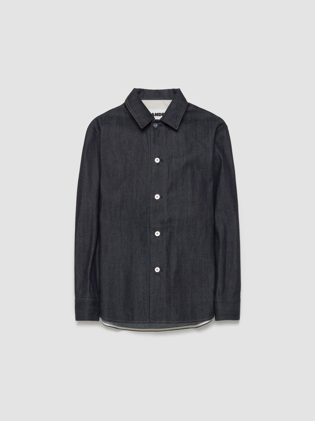 Denim Shirt in Dark Blue