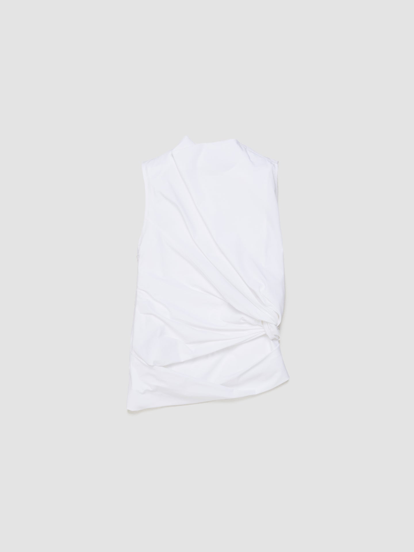 Drape Top in Optic White