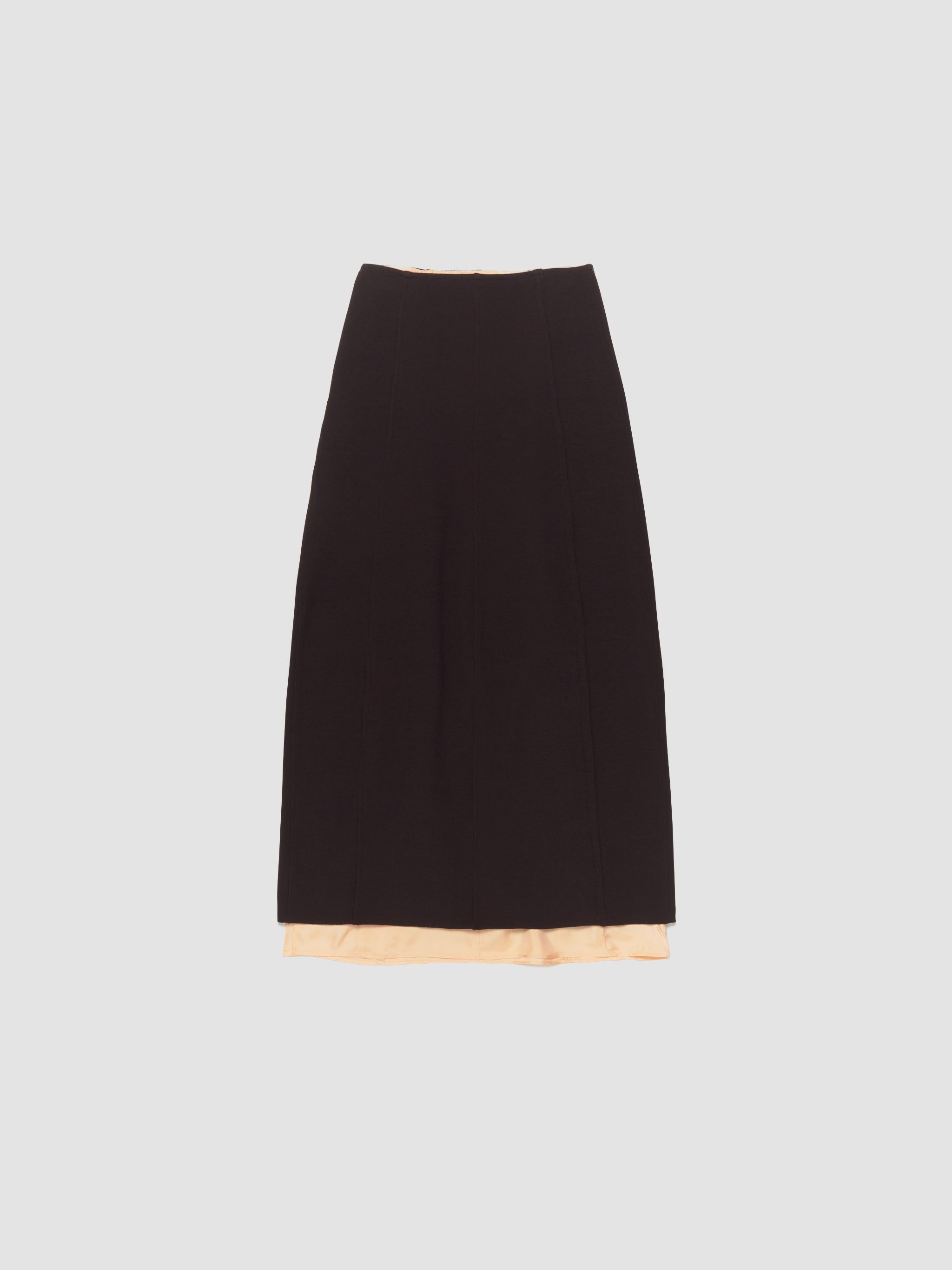 Midi Skirt in Chocolate Brown