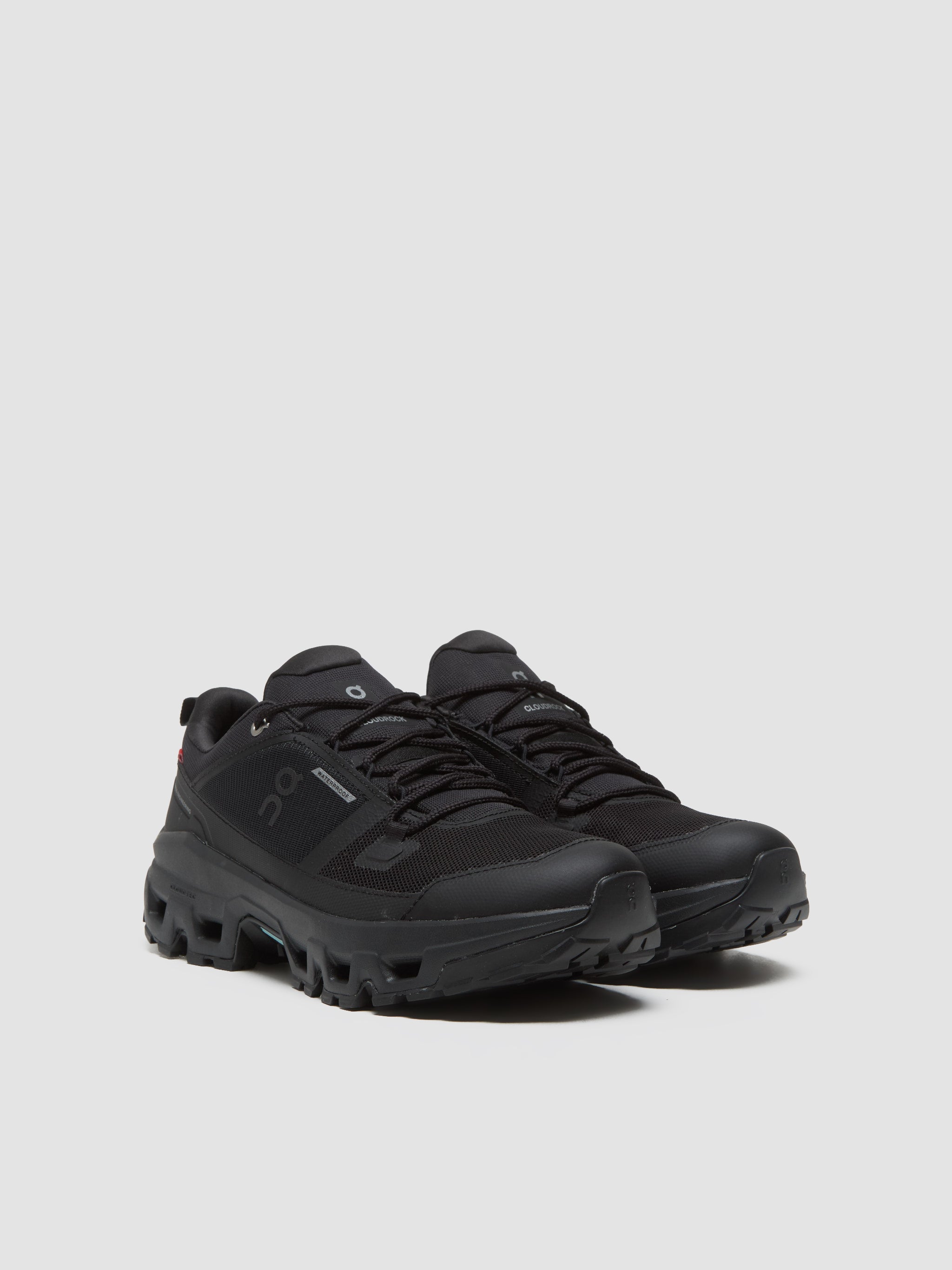 Women's Cloudrock Low Waterproof Sneaker in Black