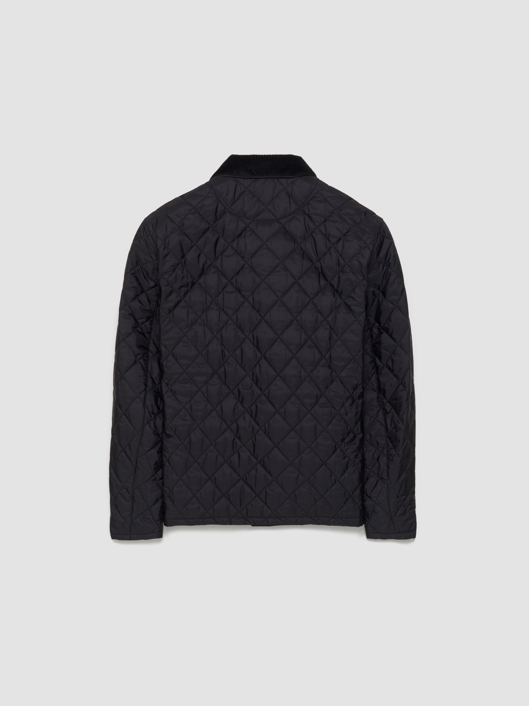 Re-Nylon Quilted Jacket in Black