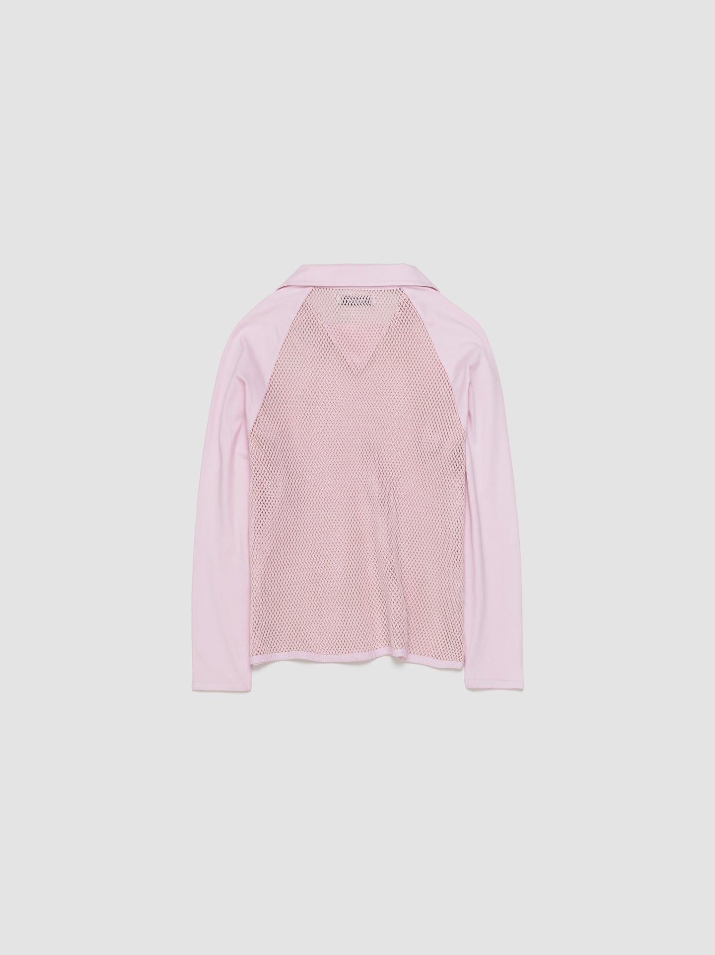 Dani Long Sleeve Polo in Pink