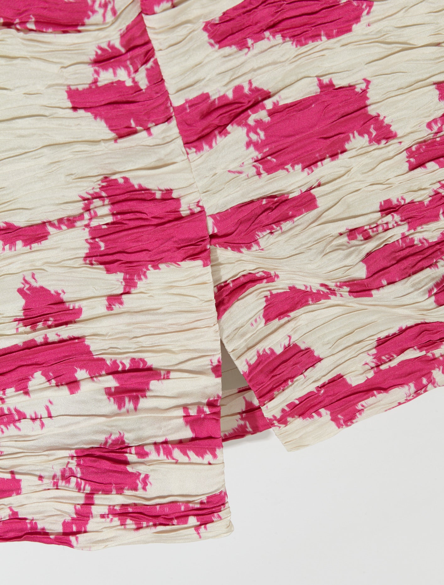 Santony Long Skirt in Fuchsia Print