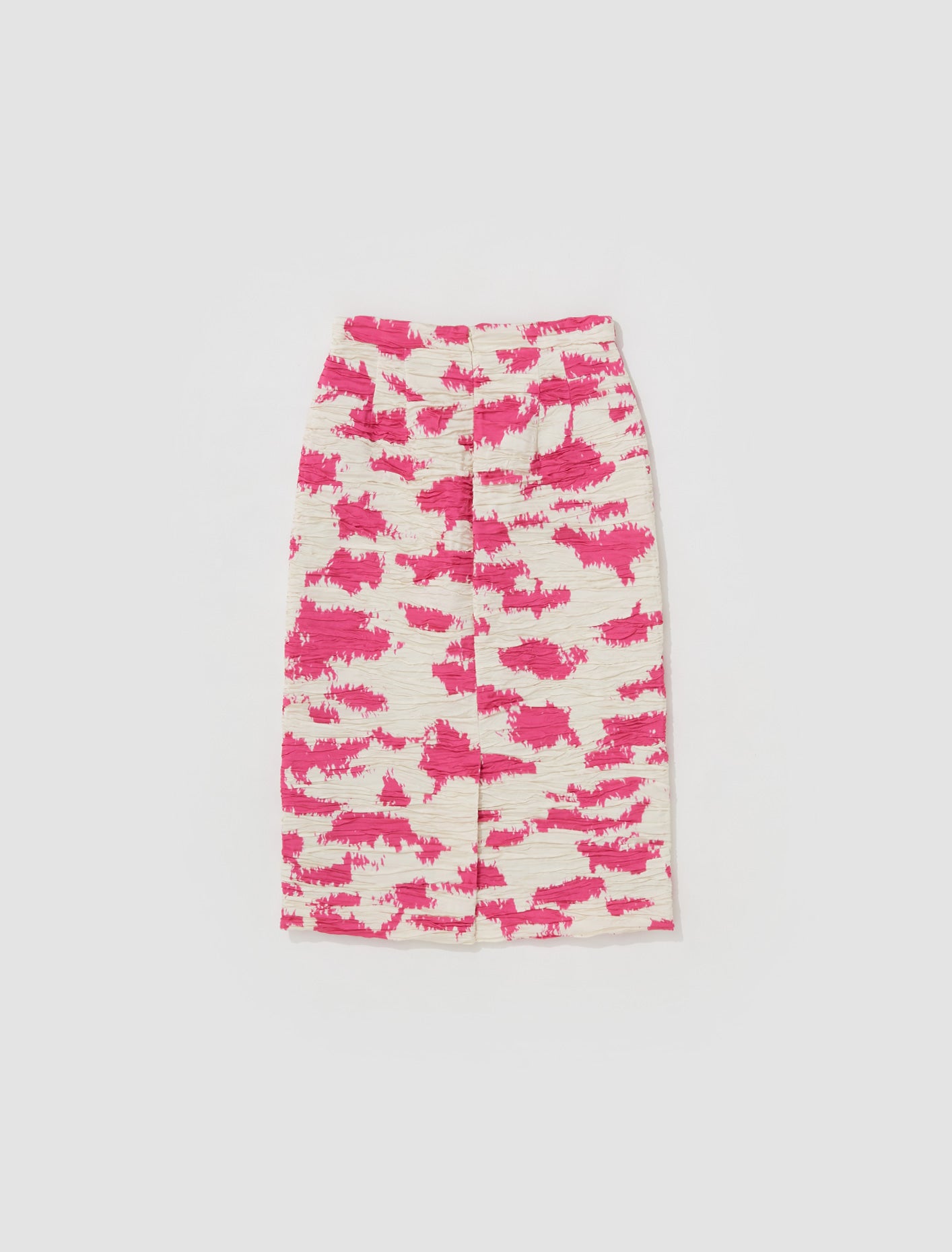 Santony Long Skirt in Fuchsia Print