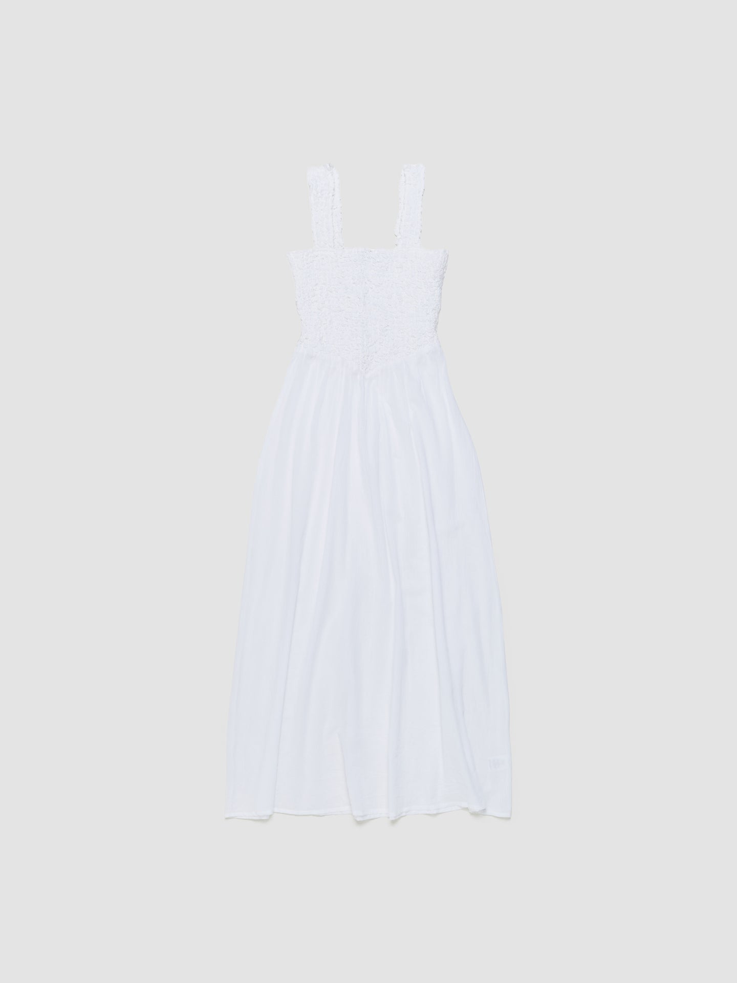 Fole Maxi Dress in White