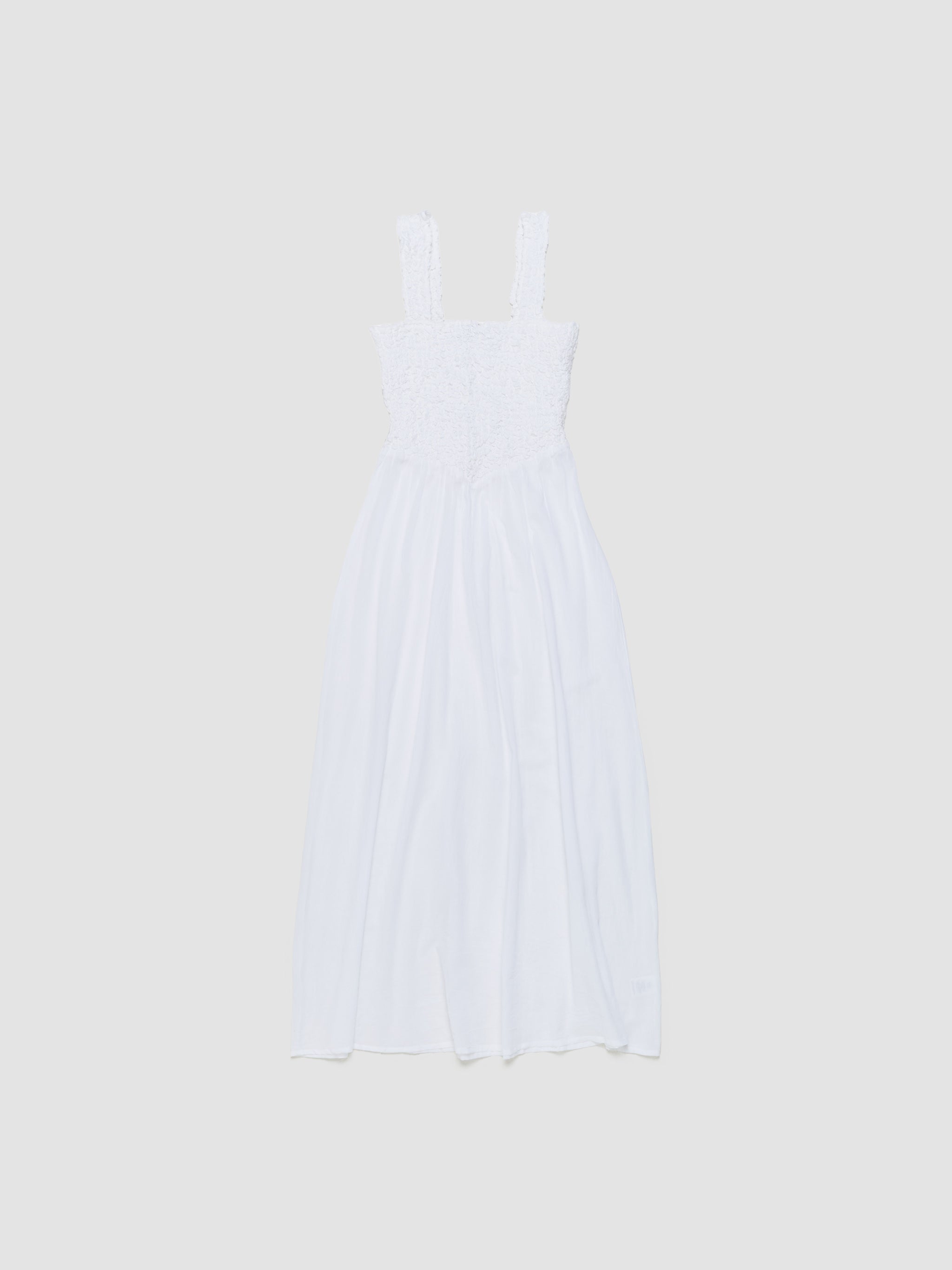 Fole Maxi Dress in White