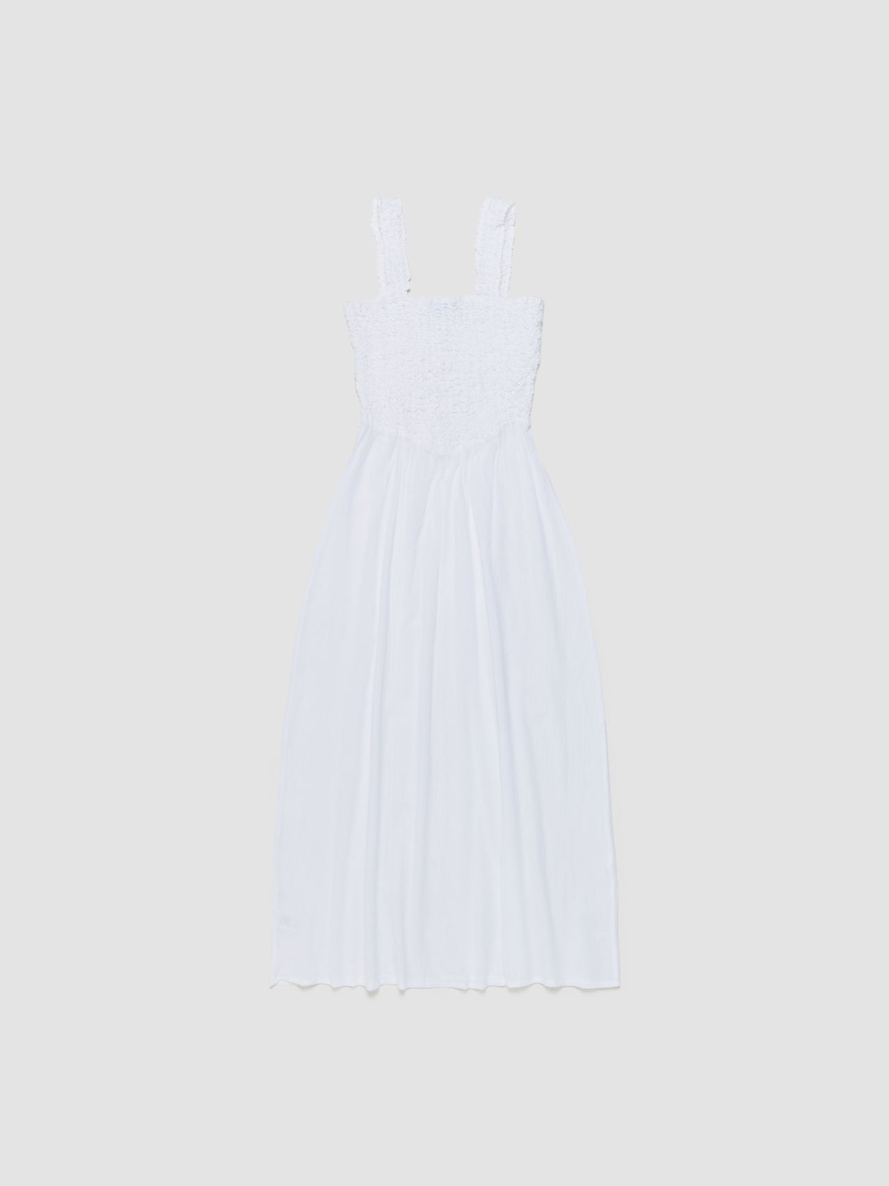 Fole Maxi Dress in White