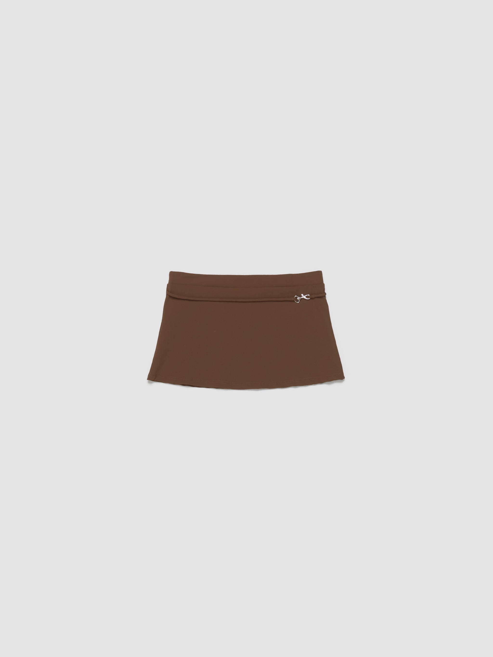 Carolina Mini Skirt in Brown