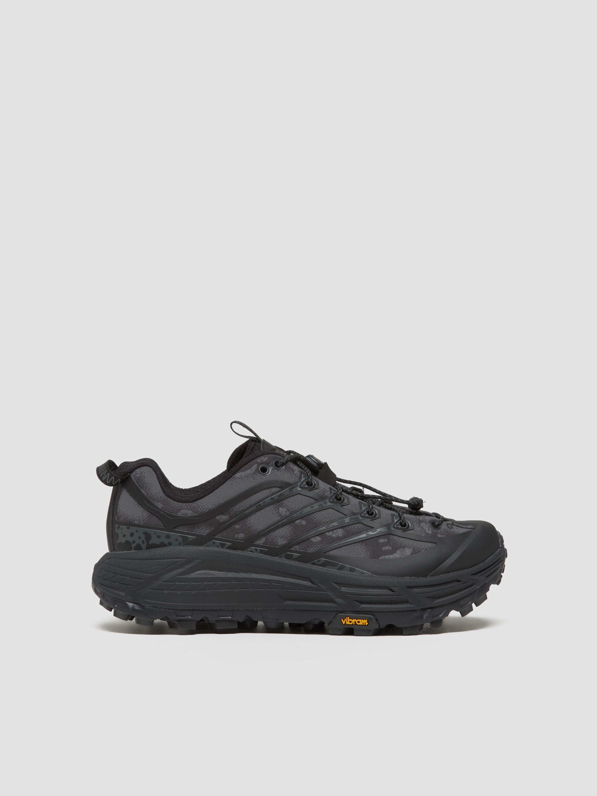 Mafate Three2 Sneaker in Black & Carbon Black