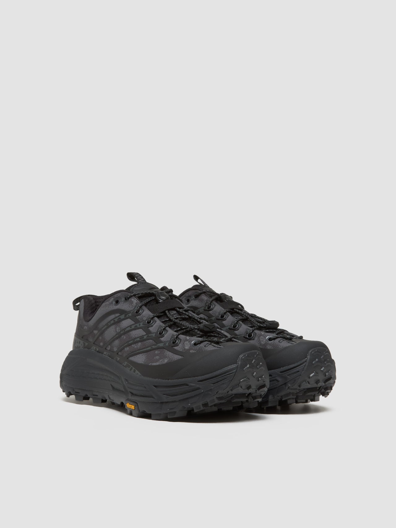 Mafate Three2 Sneaker in Black & Carbon Black