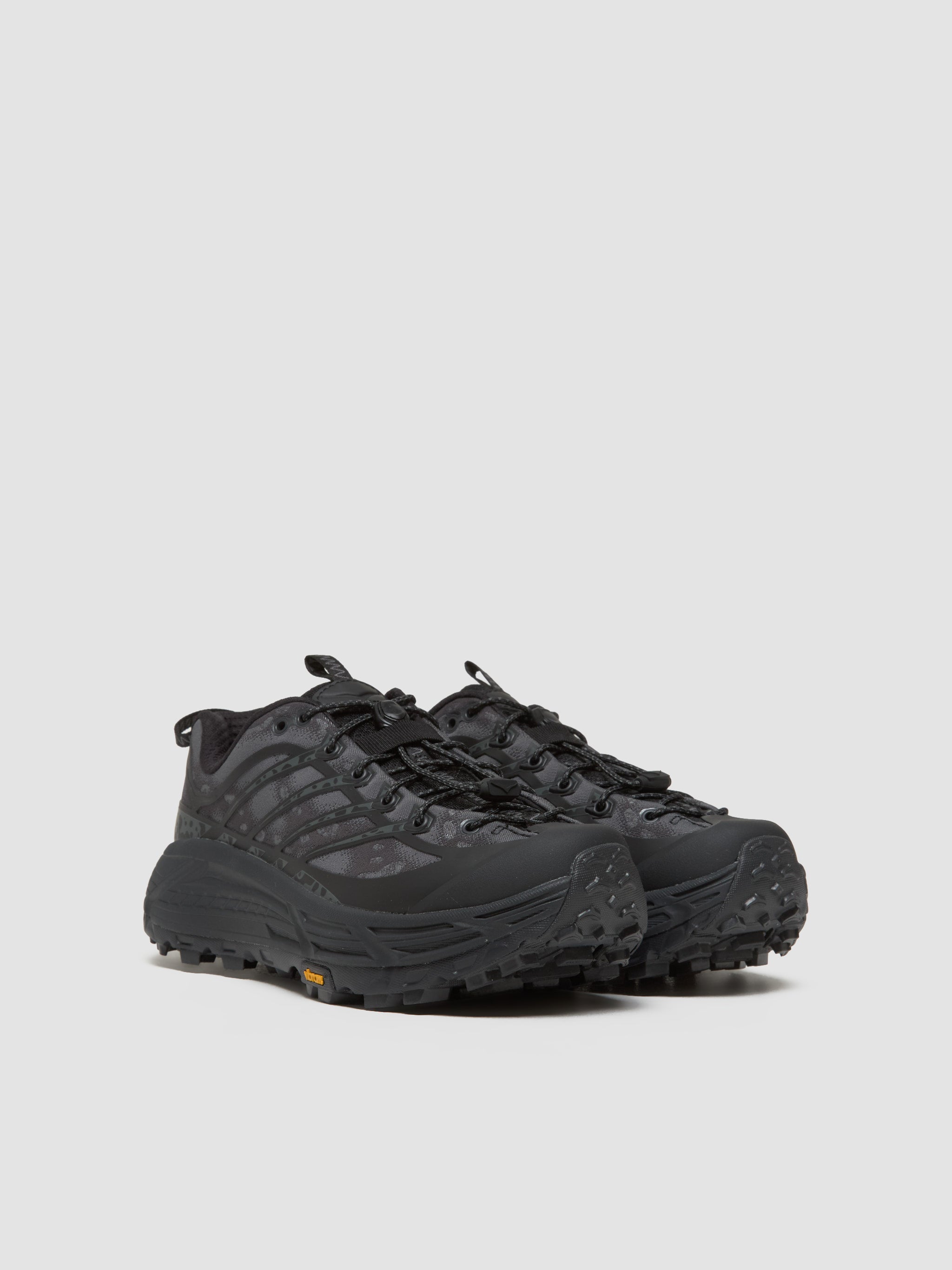 Mafate Three2 Sneaker in Black & Carbon Black
