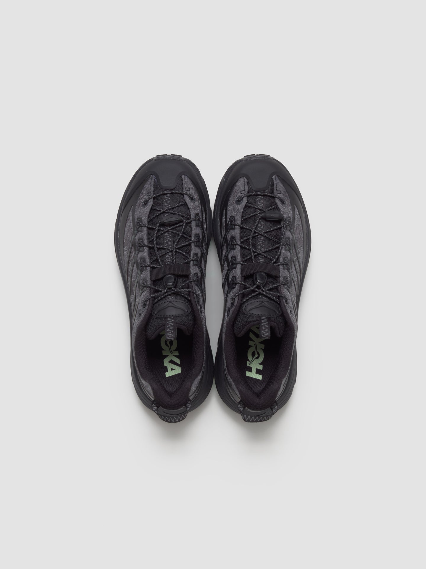 Mafate Three2 Sneaker in Black & Carbon Black
