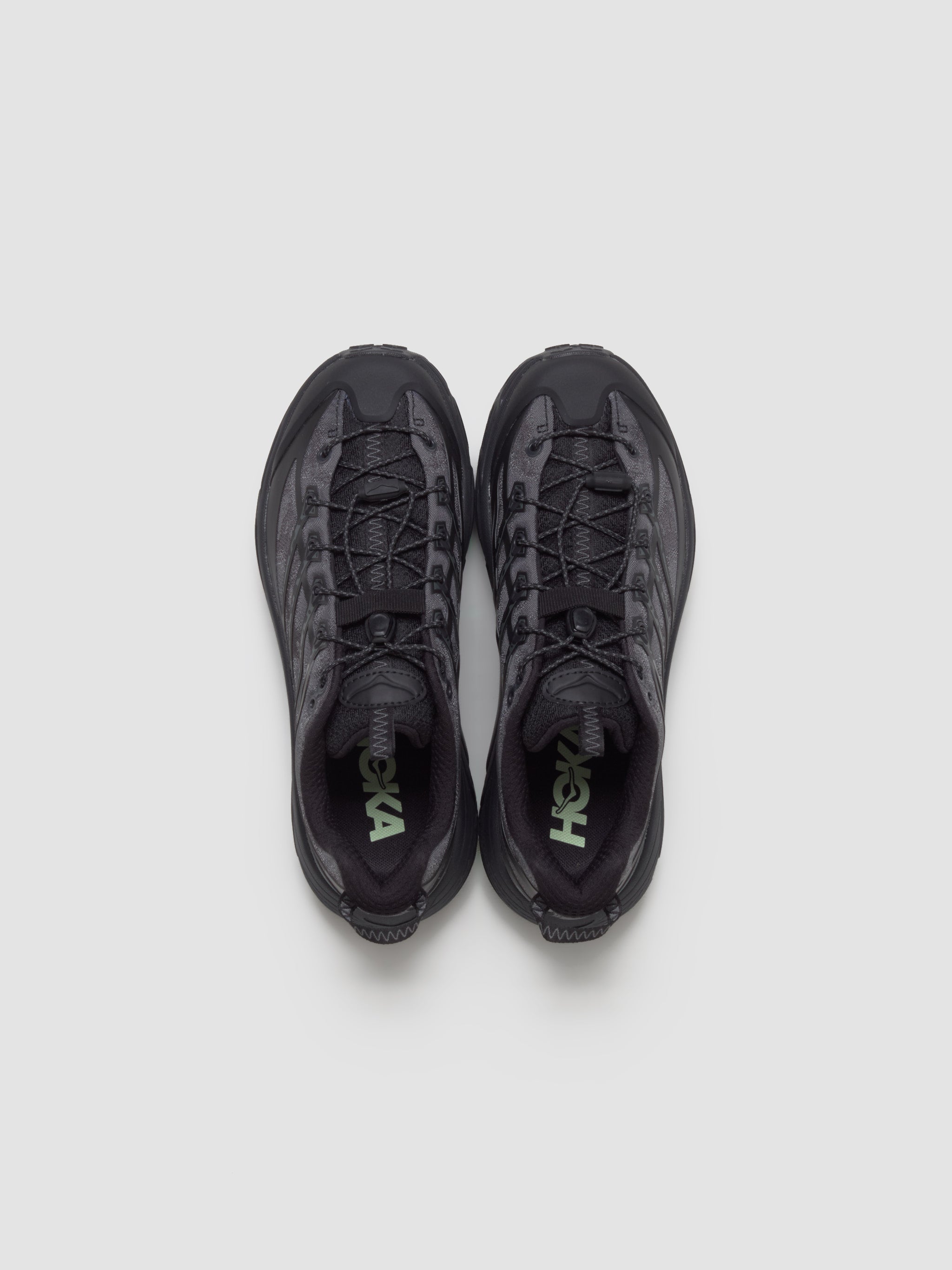 Mafate Three2 Sneaker in Black & Carbon Black