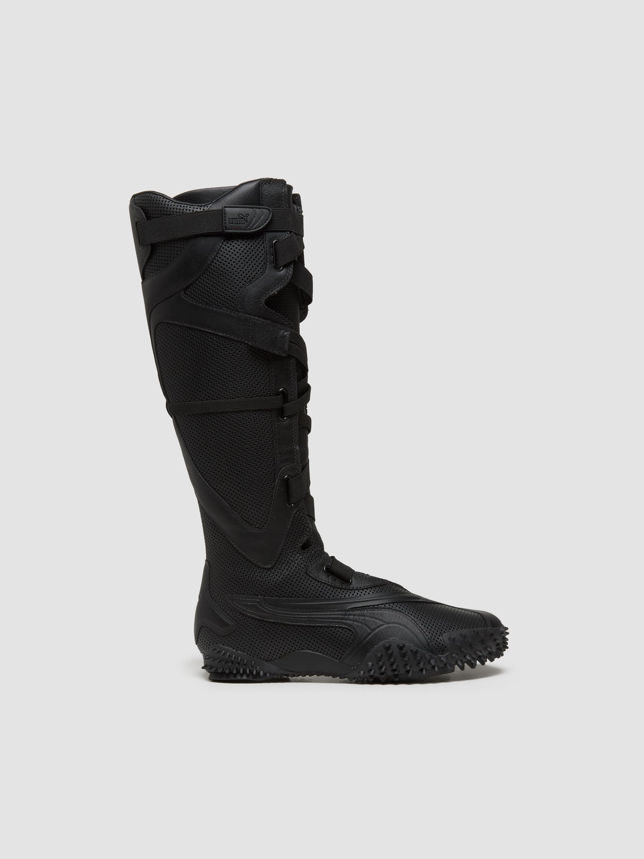 WMNS Mostro Boot Leather Sneaker in Black