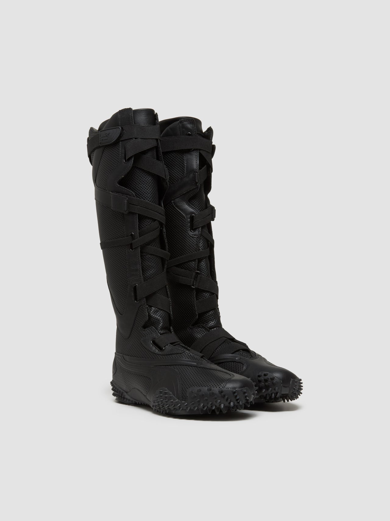 WMNS Mostro Boot Leather Sneaker in Black