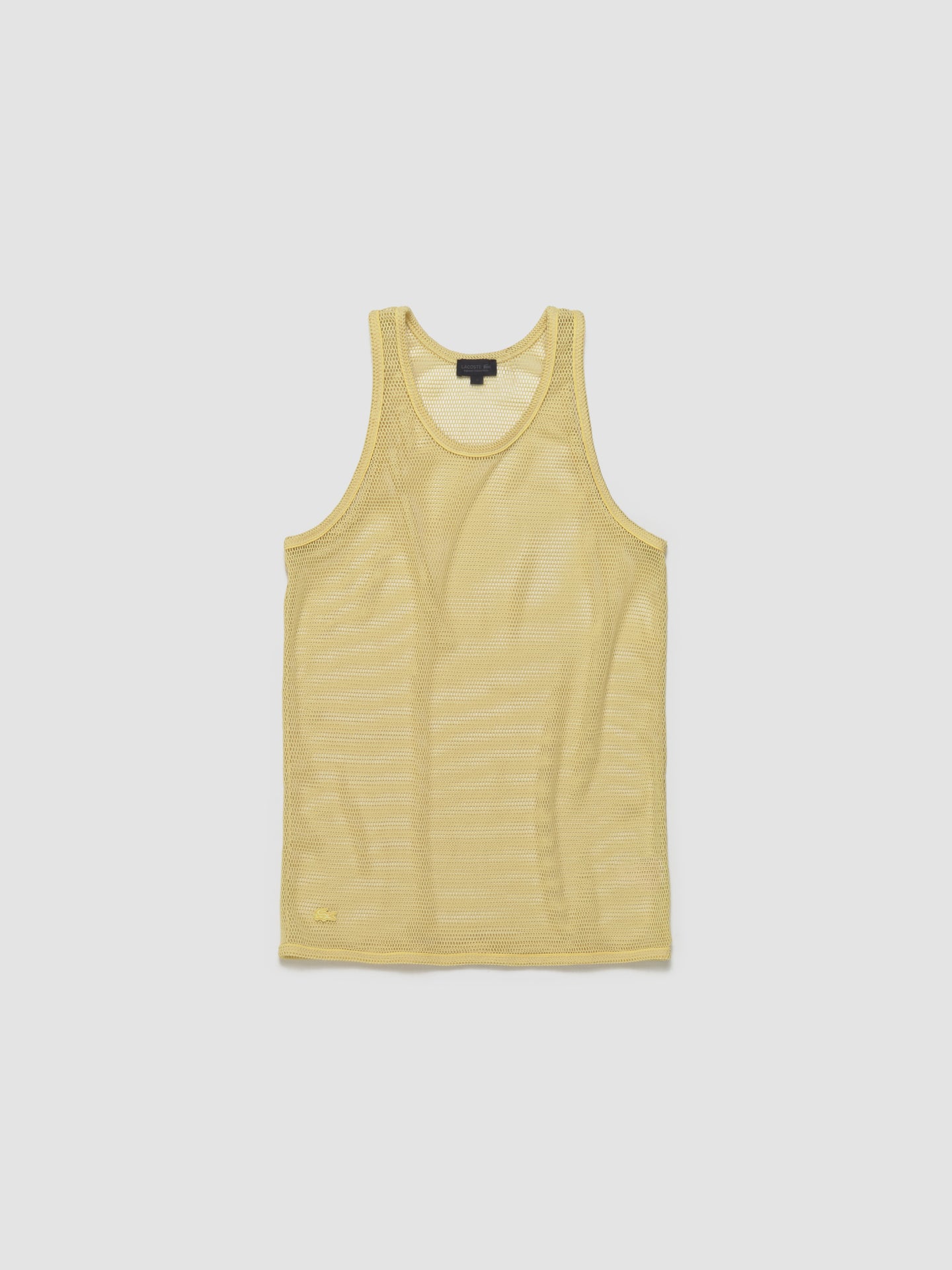 Mesh Tank Top in Yellow