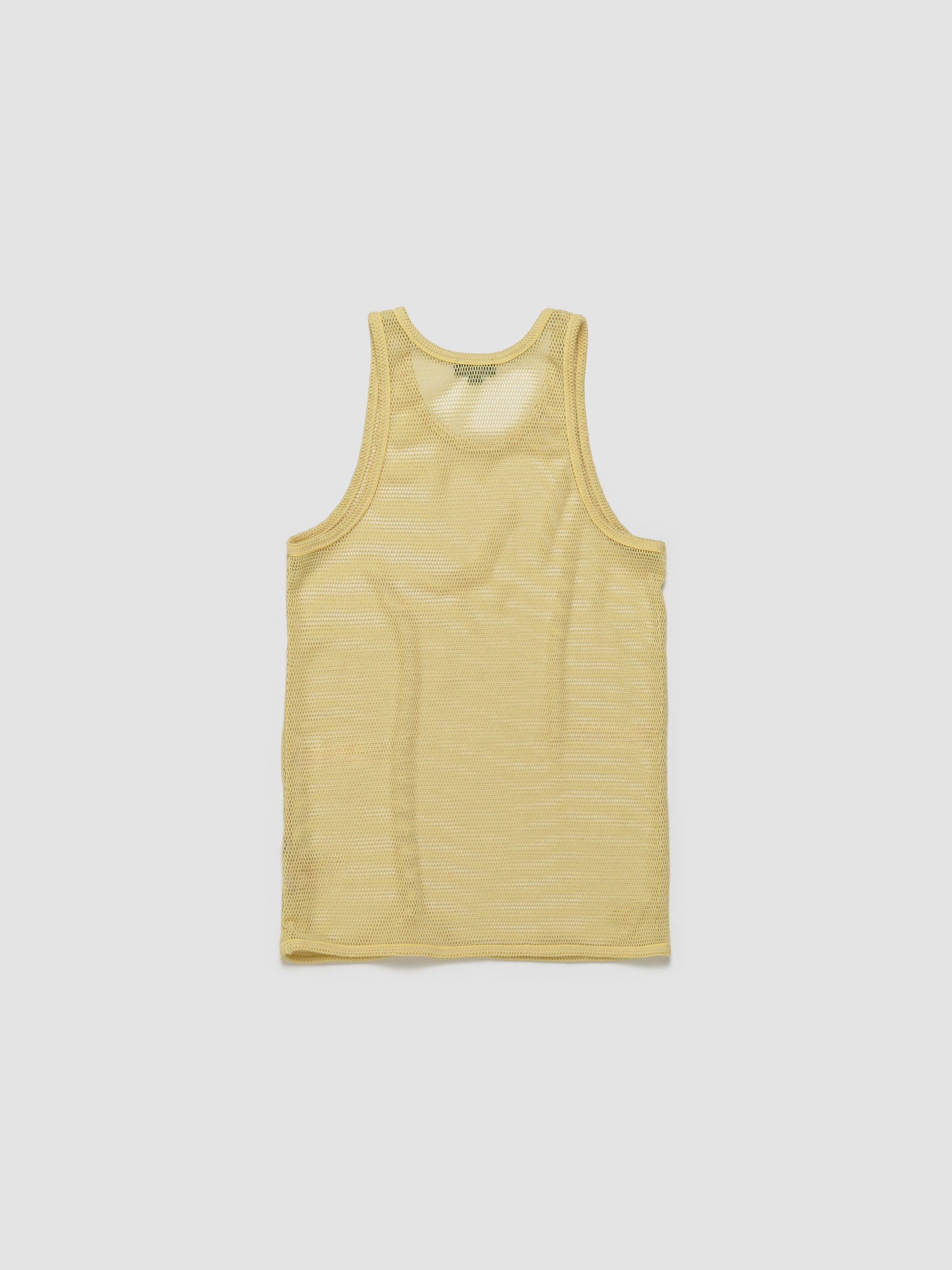 Mesh Tank Top in Yellow