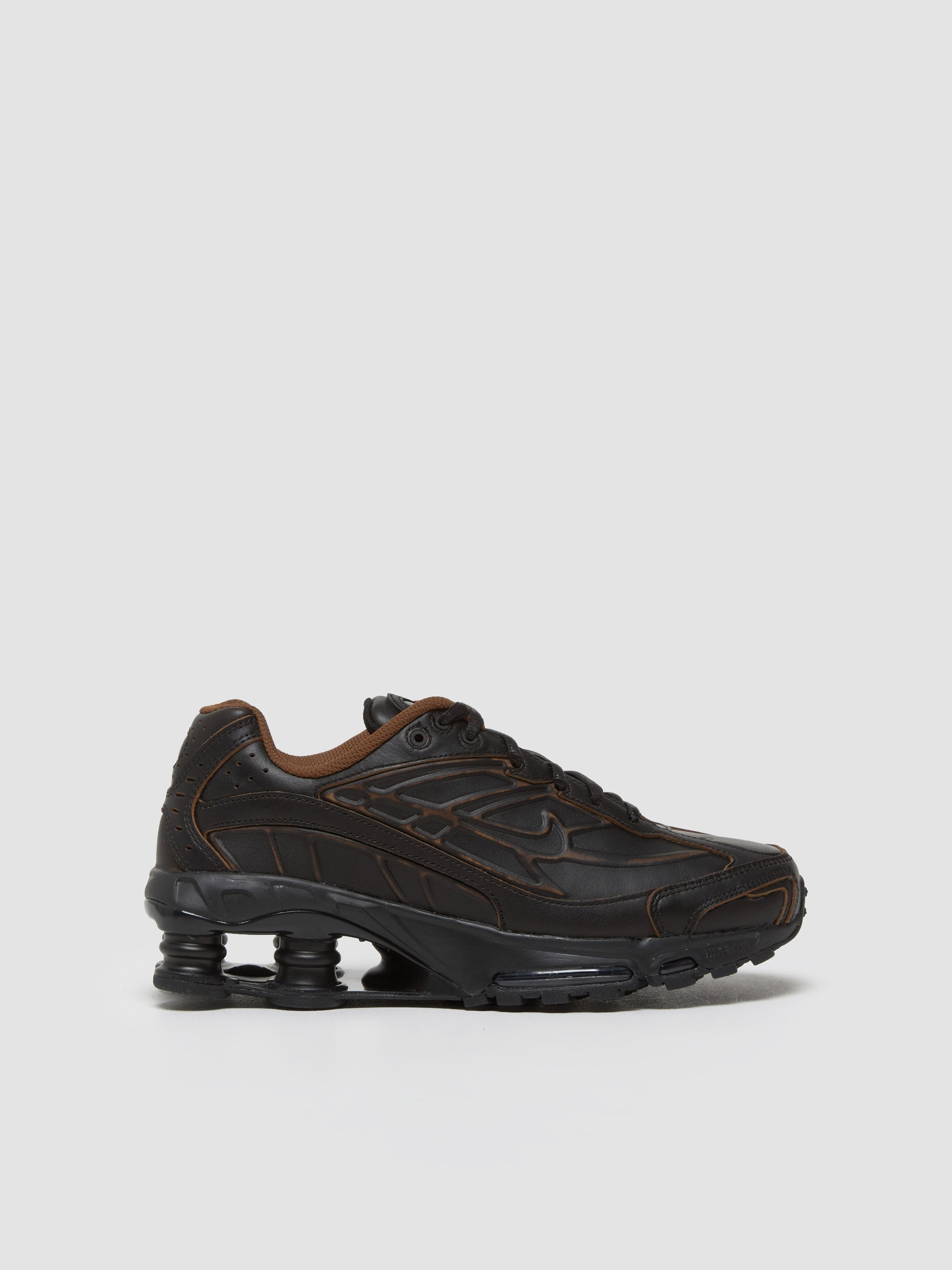 Shox Ride 2 Premium Sneaker in Black & British Tan