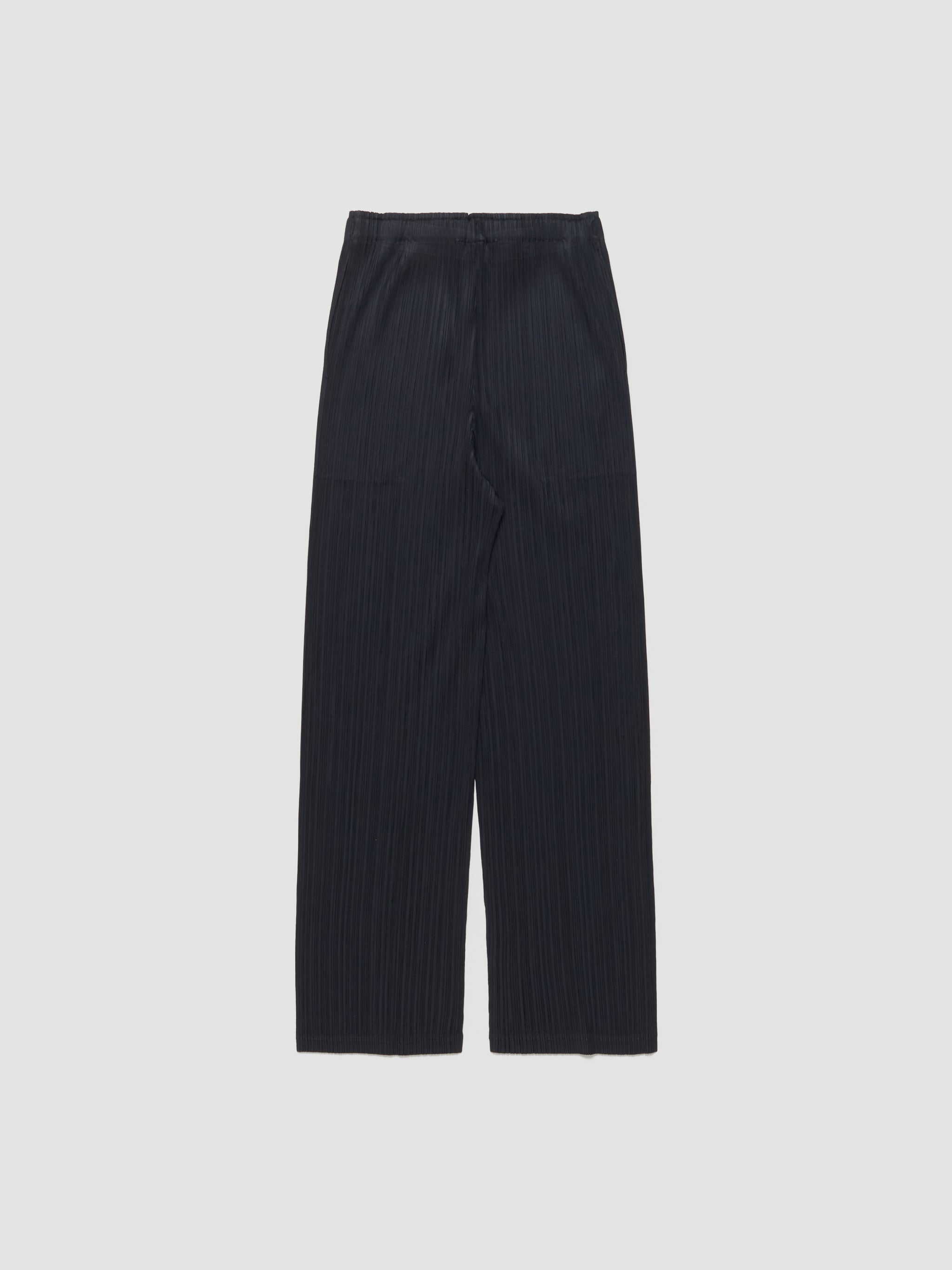 Pleated Pants in Black