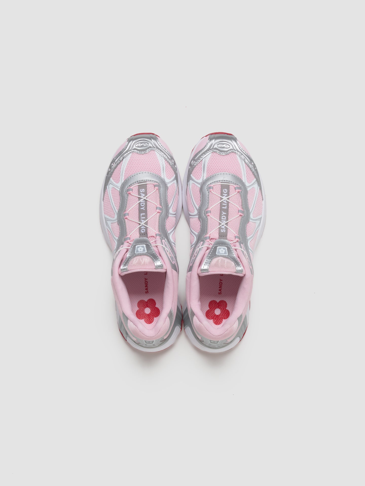 x Sandy Liang XT-WHISPER Sneaker in Fairy Tale & Silver