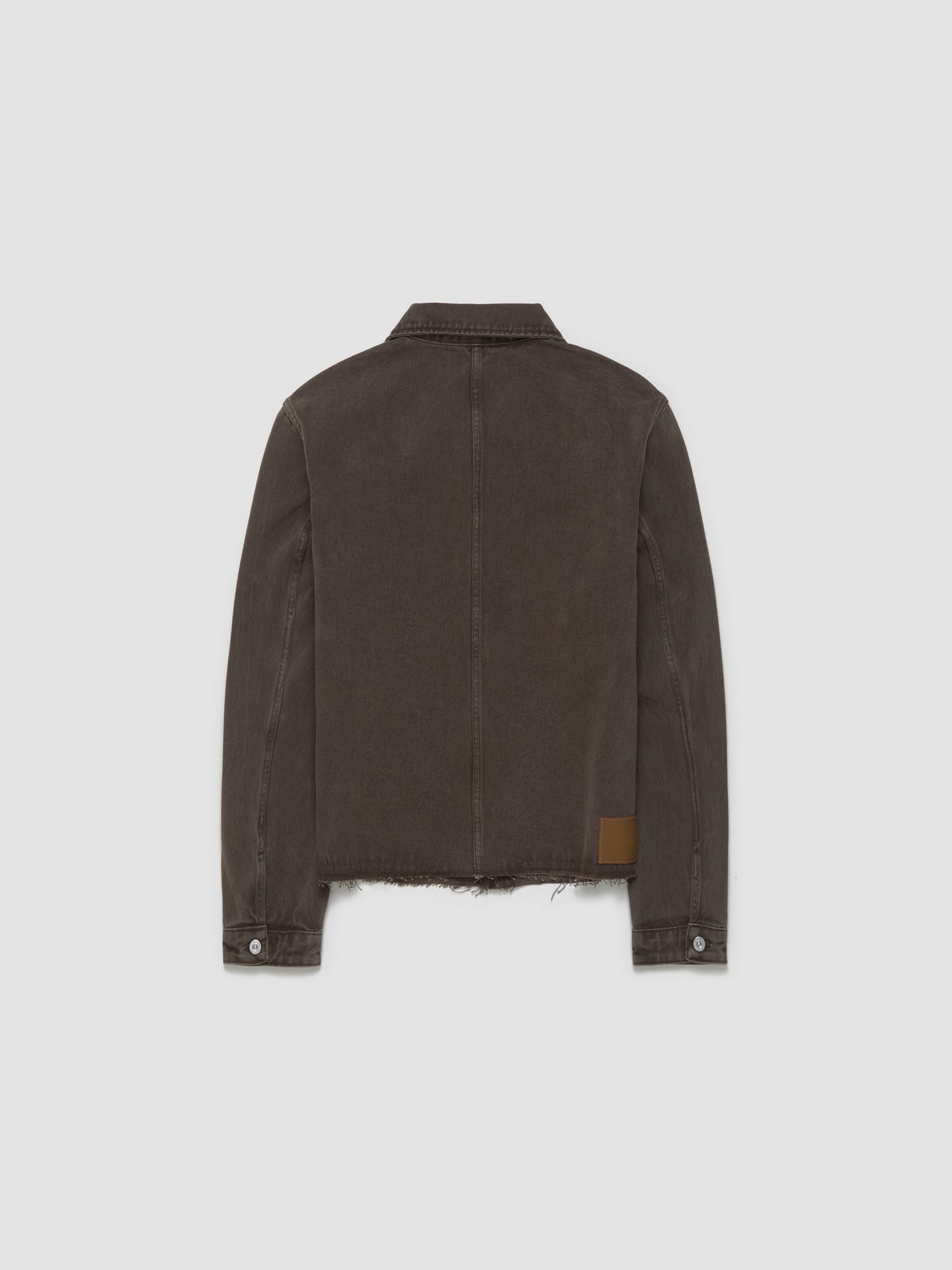 Cut Rebirth Jacket in Choco Overdye