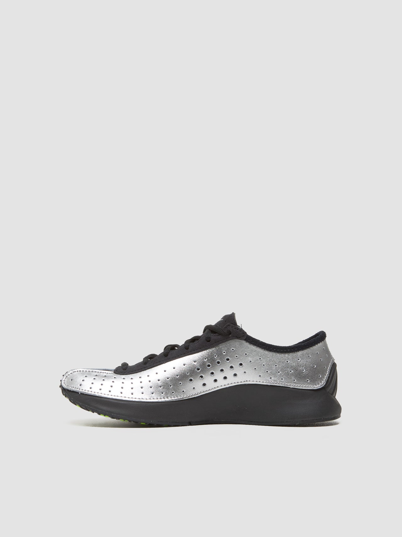 WMNS Air Superfly Sneaker in Metallic Silver & Black