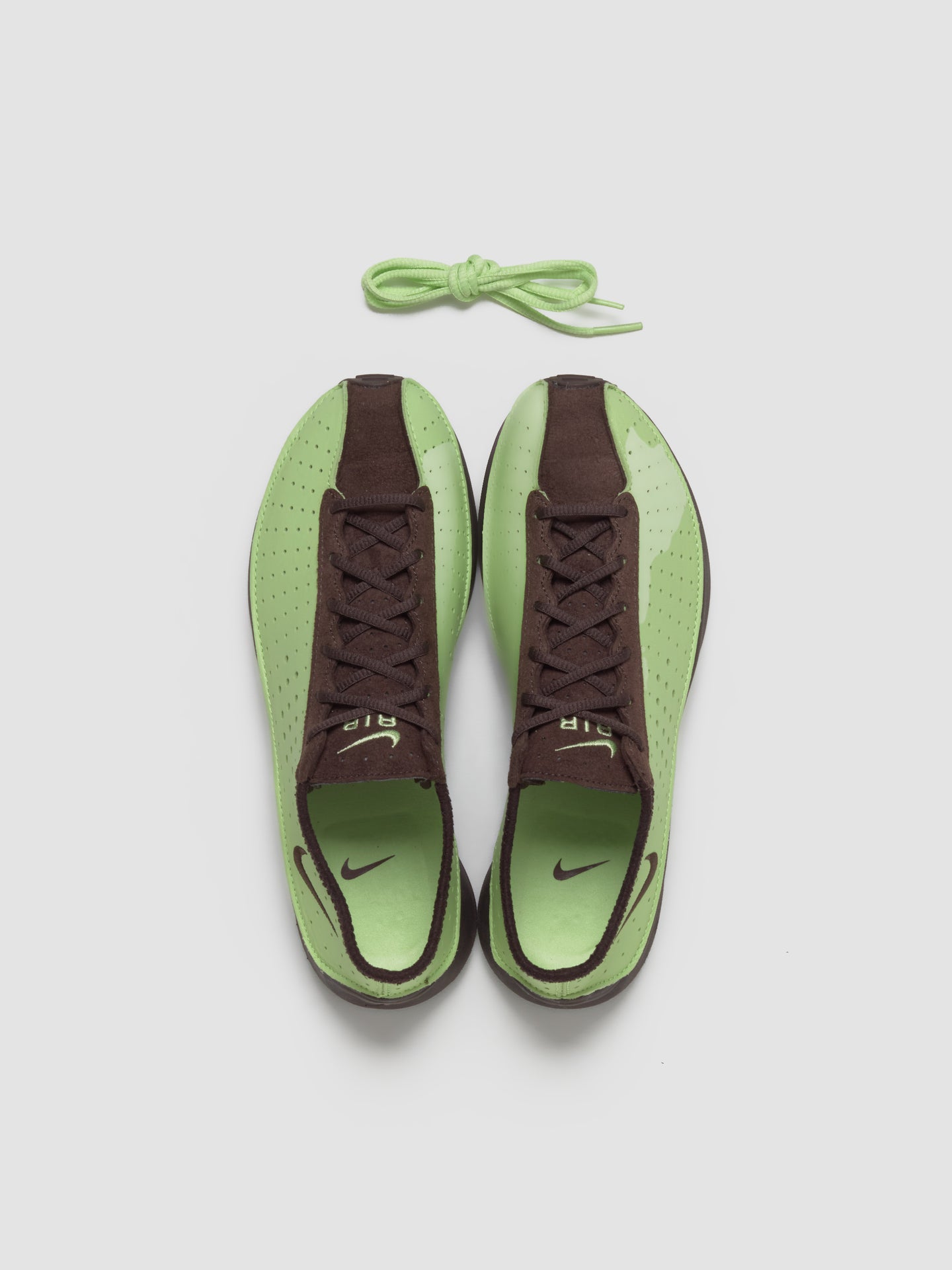 WMNS Air Superfly Sneaker in Lab Green & Baroque Brown