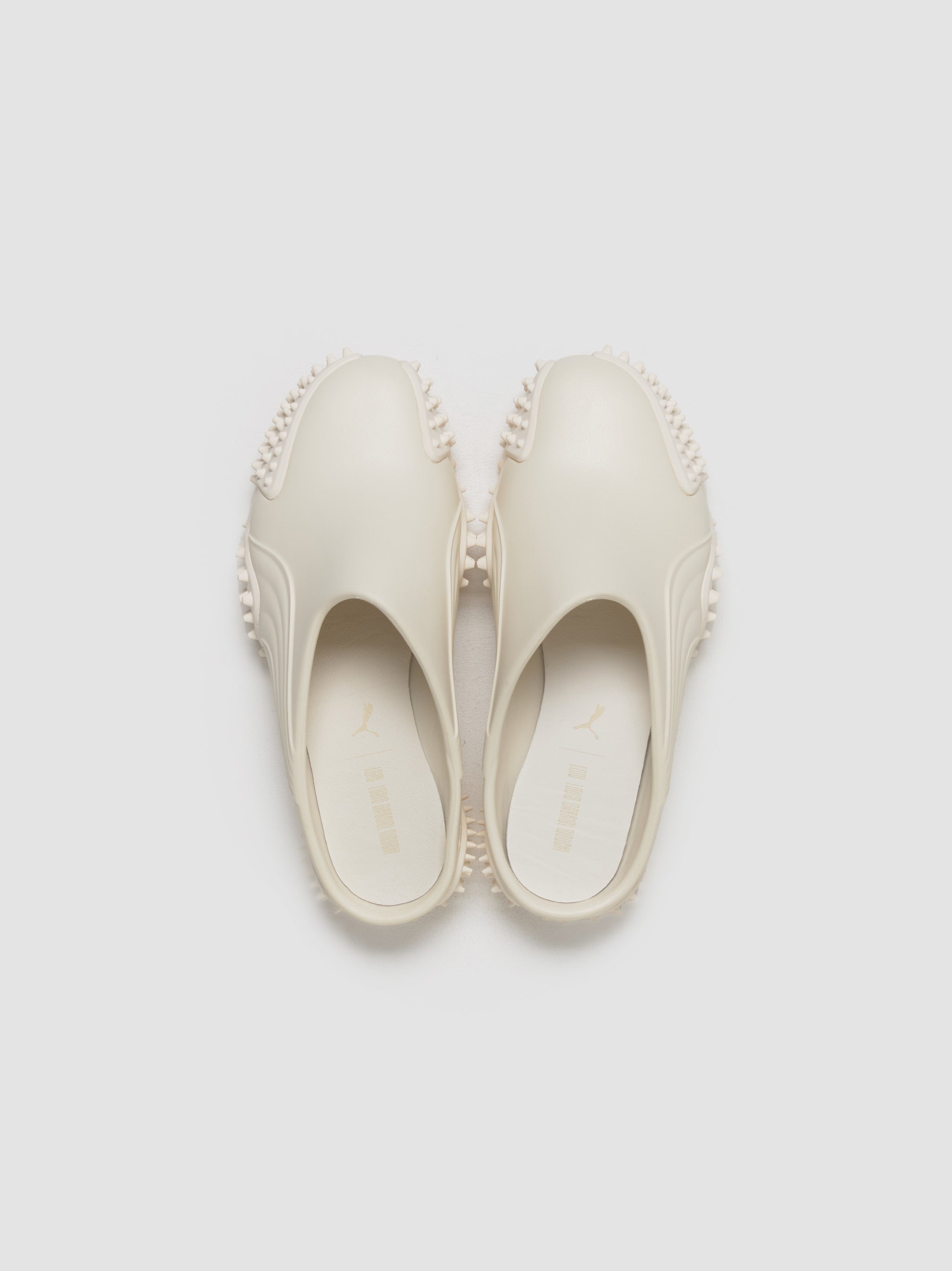 x Louis-Gabriel Nouchi Mostro Mule in Frosted Ivory
