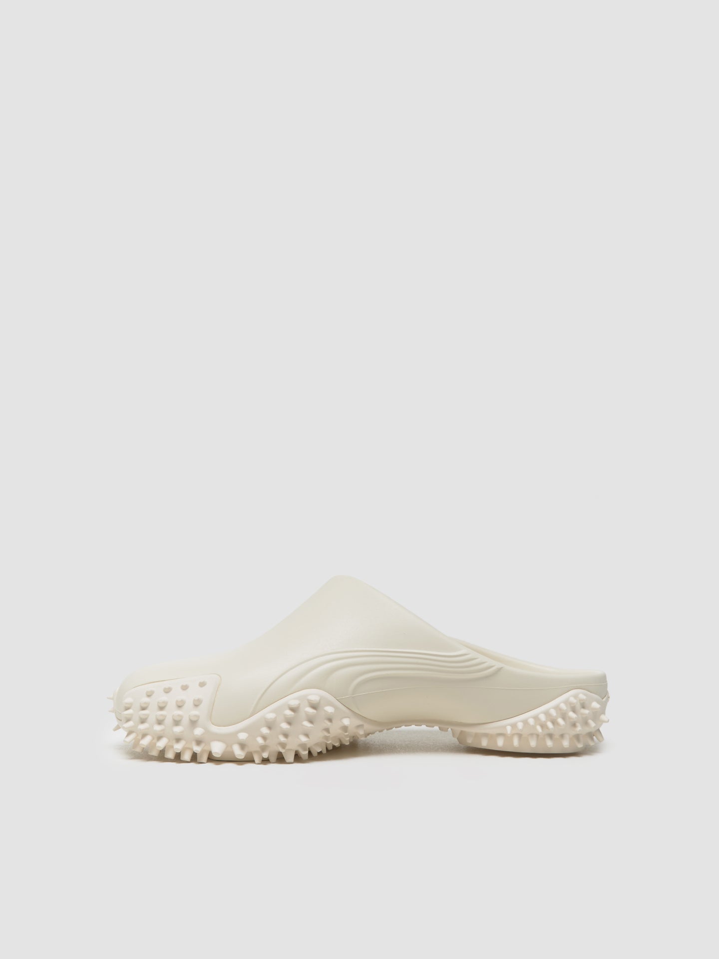 x Louis-Gabriel Nouchi Mostro Mule in Frosted Ivory