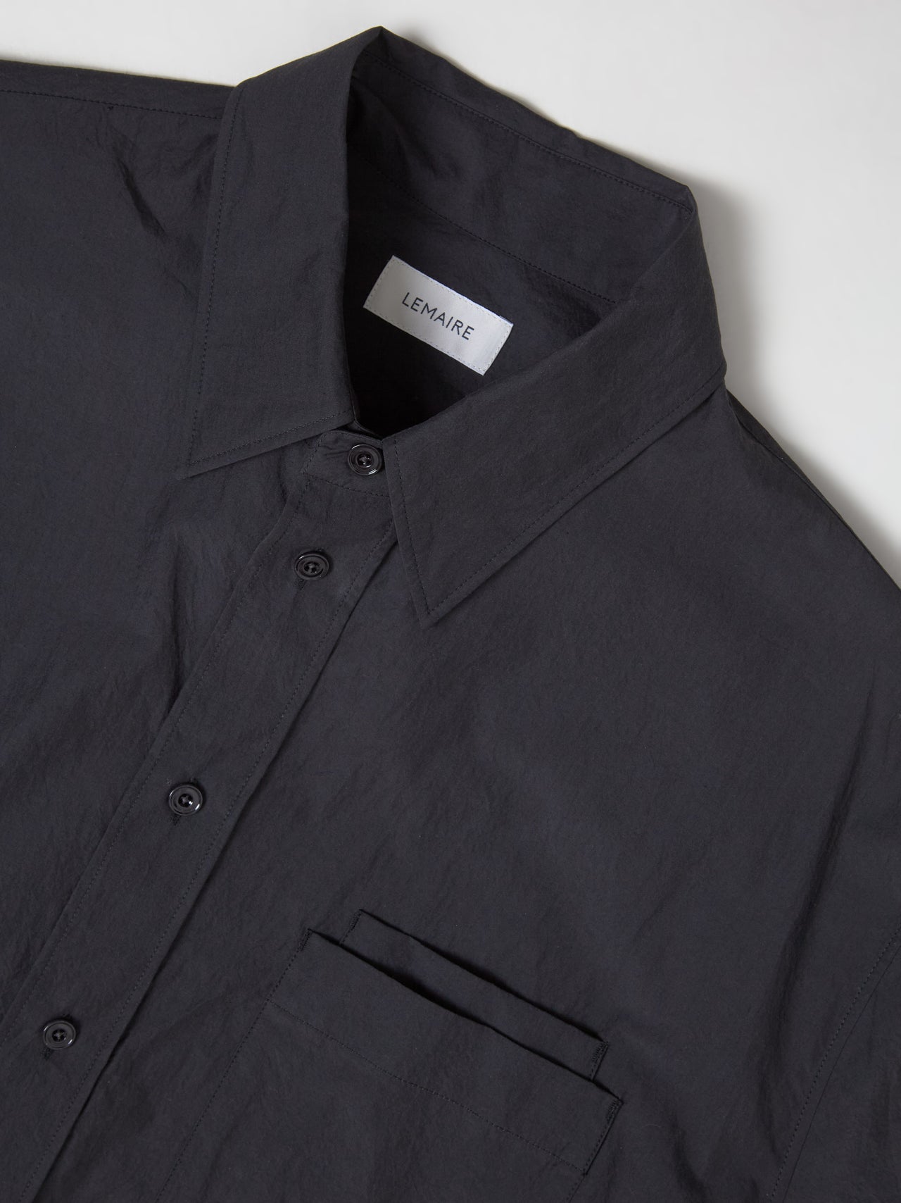 Double Pocket Shirt in Charcoal