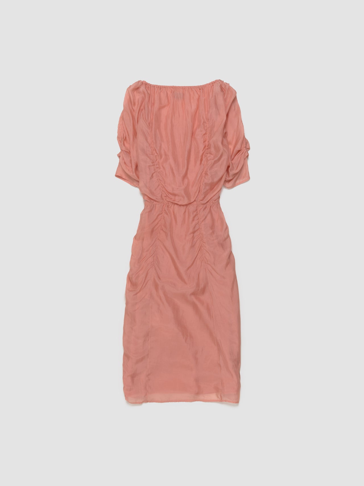 Midi Dress in Light Coral