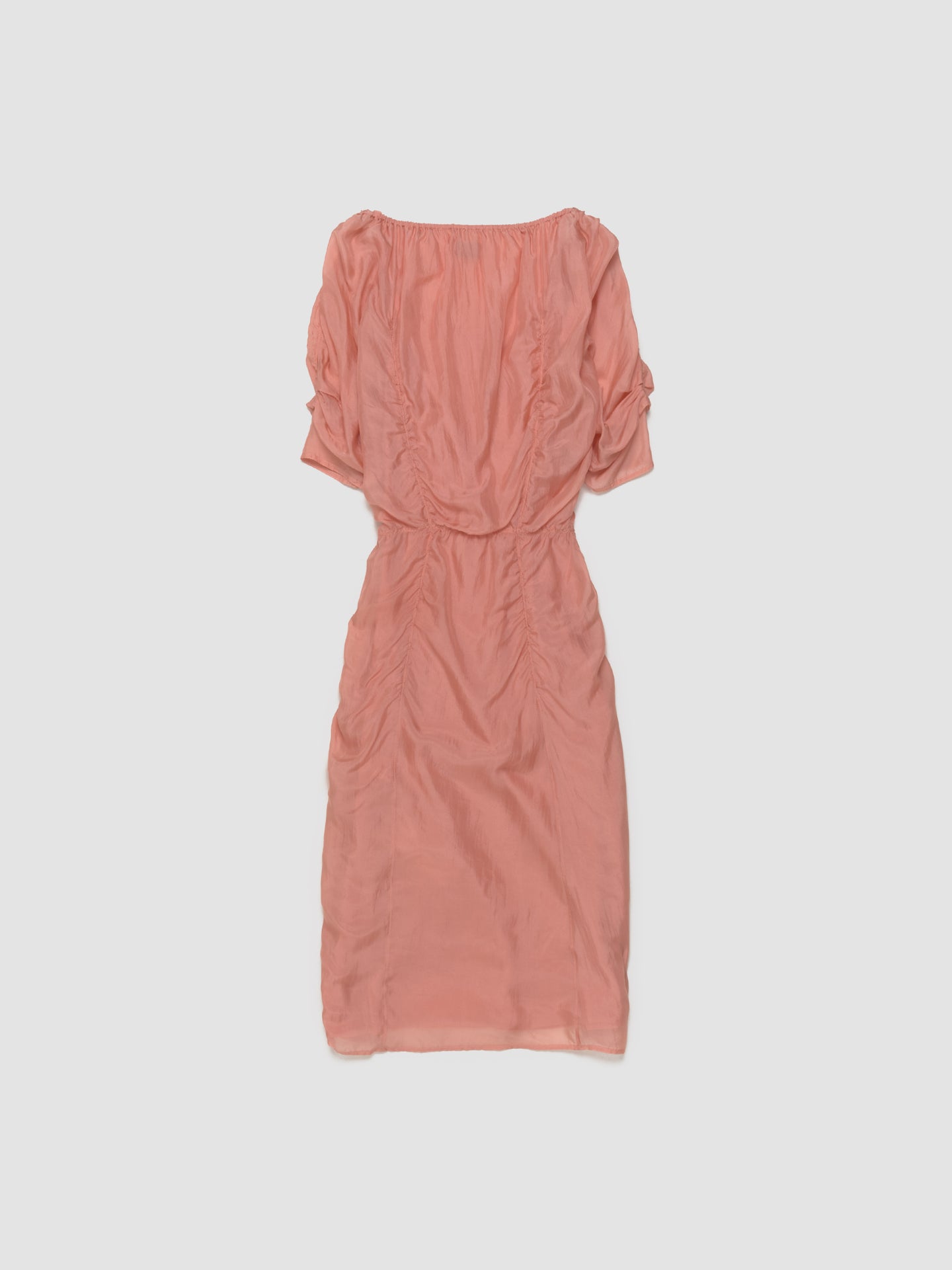 Midi Dress in Light Coral