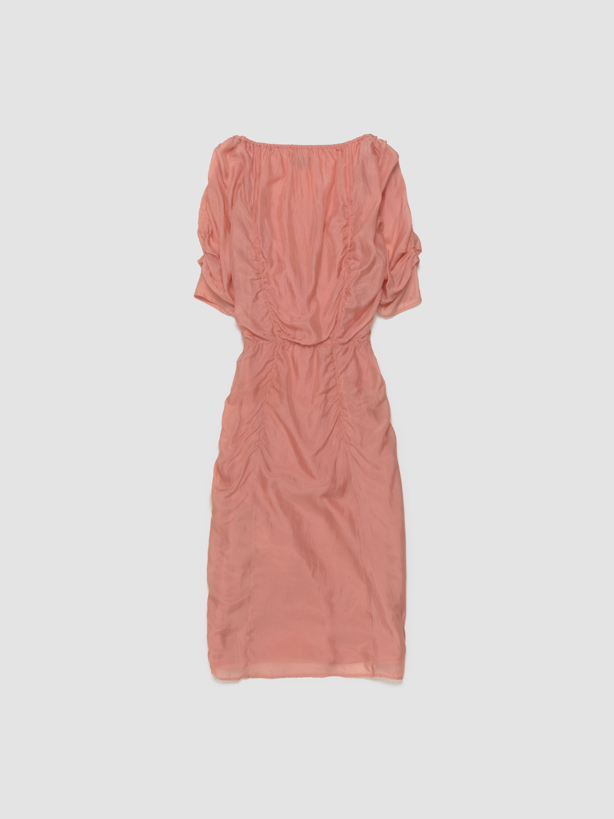 Midi Dress in Light Coral