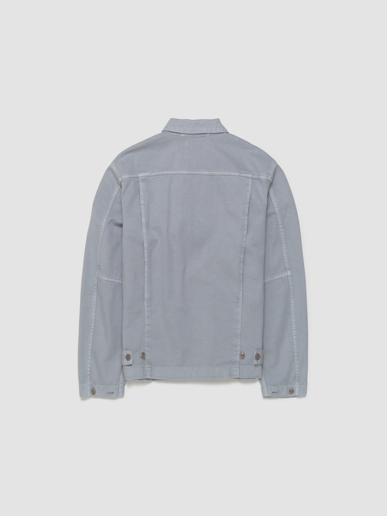 Boxy Jacket in Snowy Blue Grey