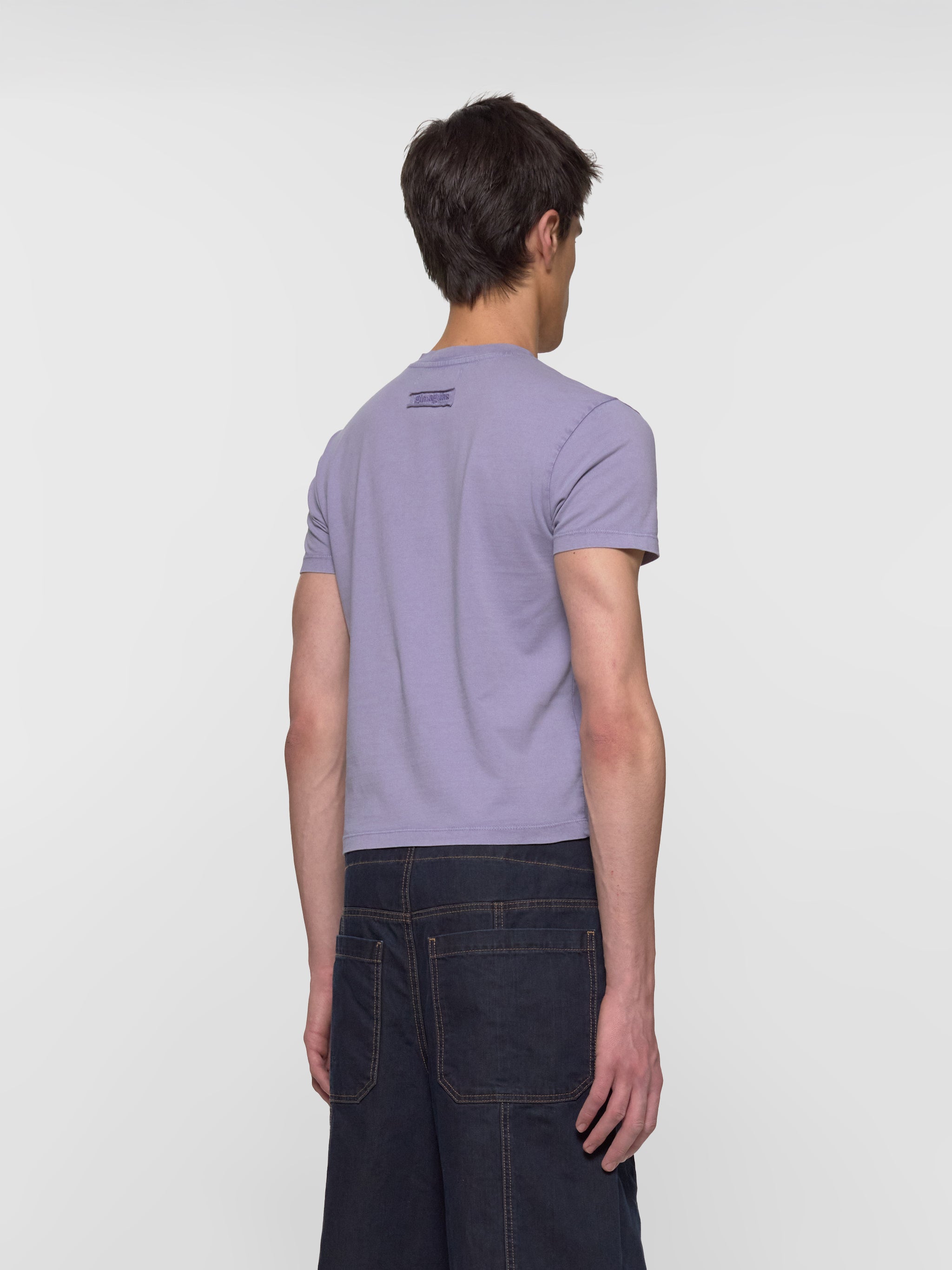 Conan Short Sleeve T-Shirt in Washed Blue