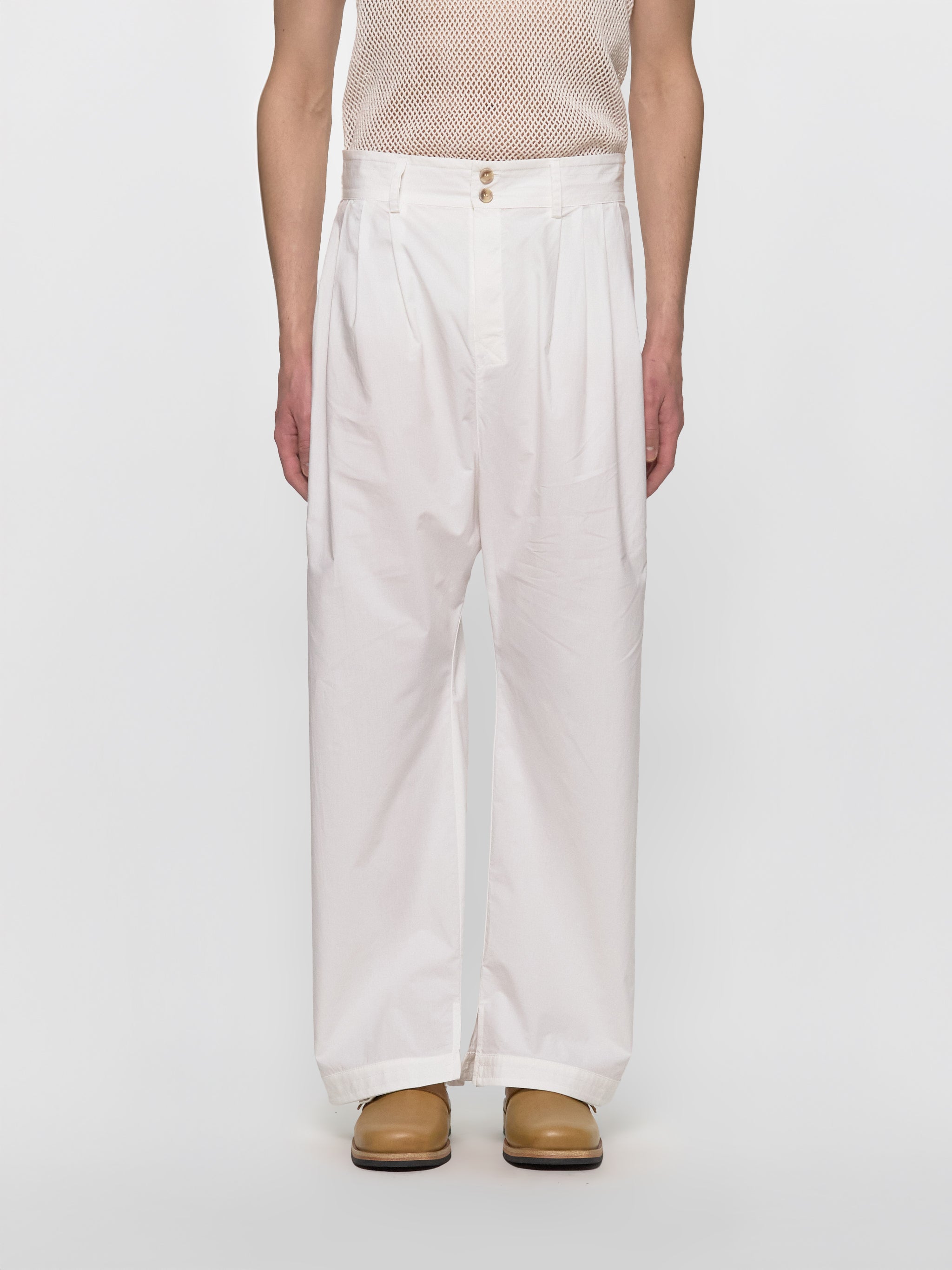 Valentin Trousers in White