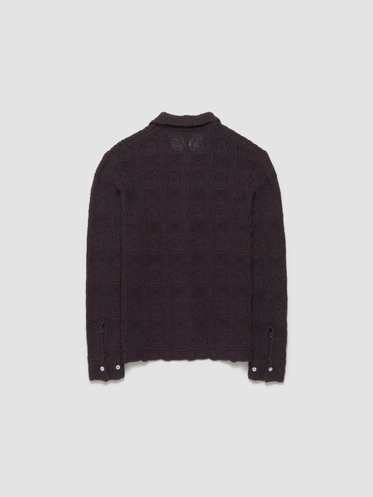 Myles Overshirt in Heavy Roast Knit