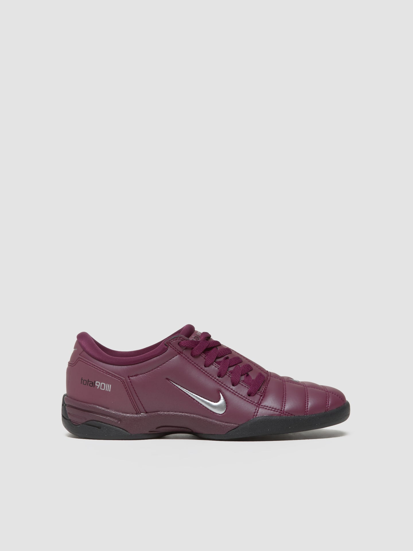 Total 90 SP Sneaker in Bordeaux & Metallic Silver