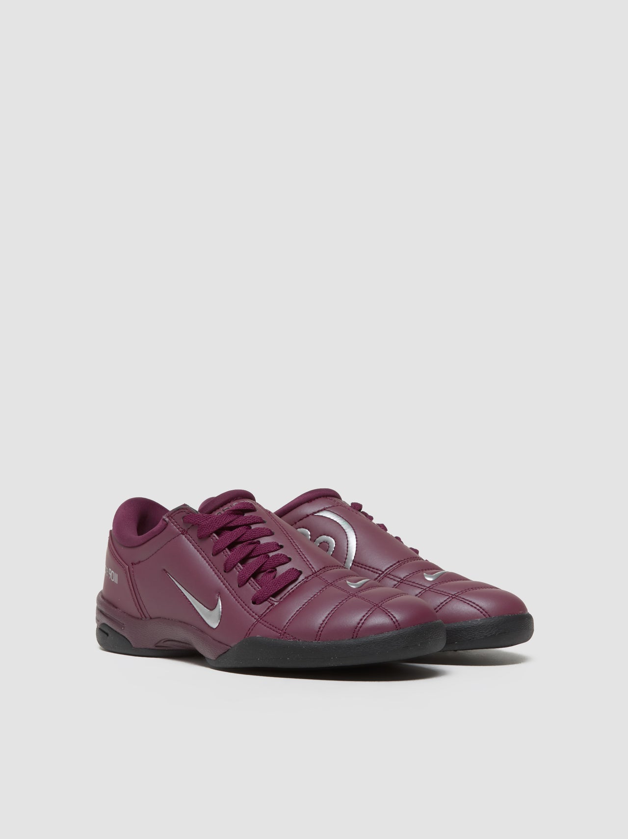 Total 90 SP Sneaker in Bordeaux & Metallic Silver