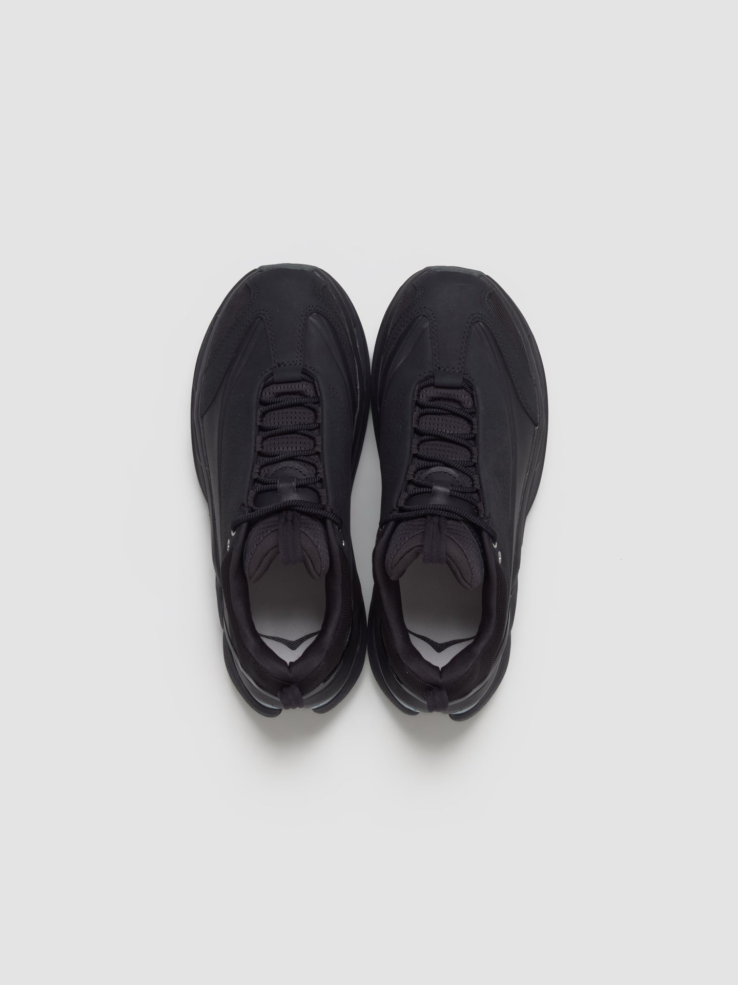 Elevon X Sneaker in Black & Carbon Black