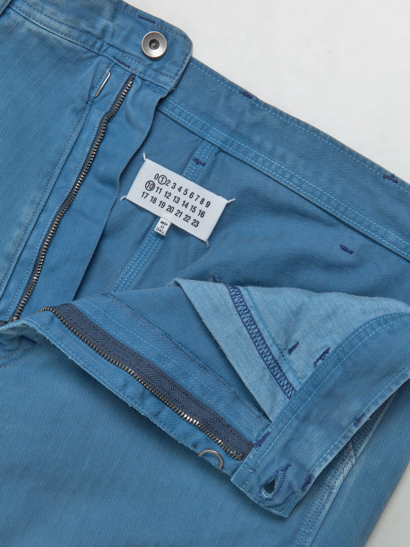 5-Pocket Denim Pants in Blue