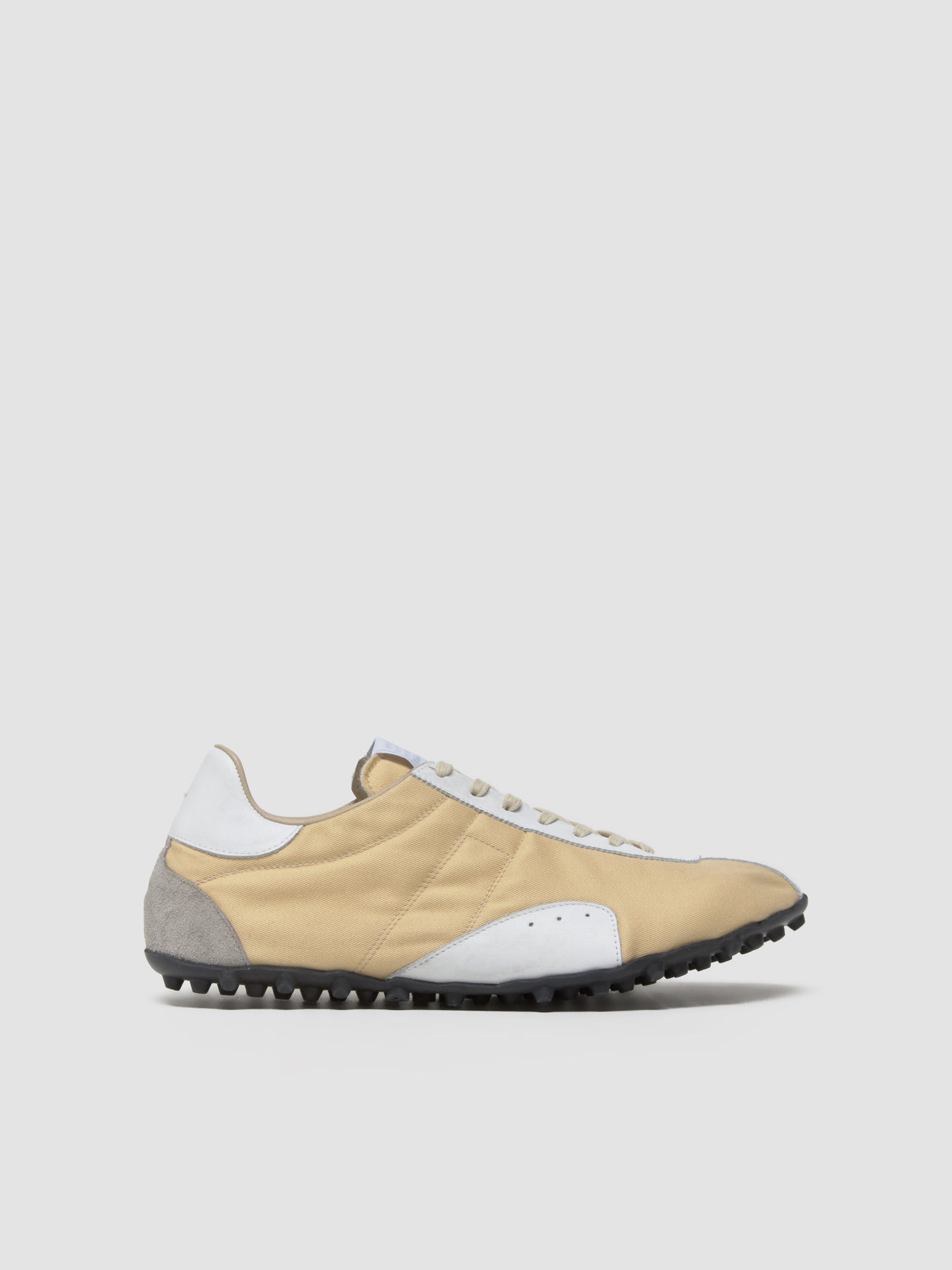 Sprinter Sneaker in Yellow Pale & White