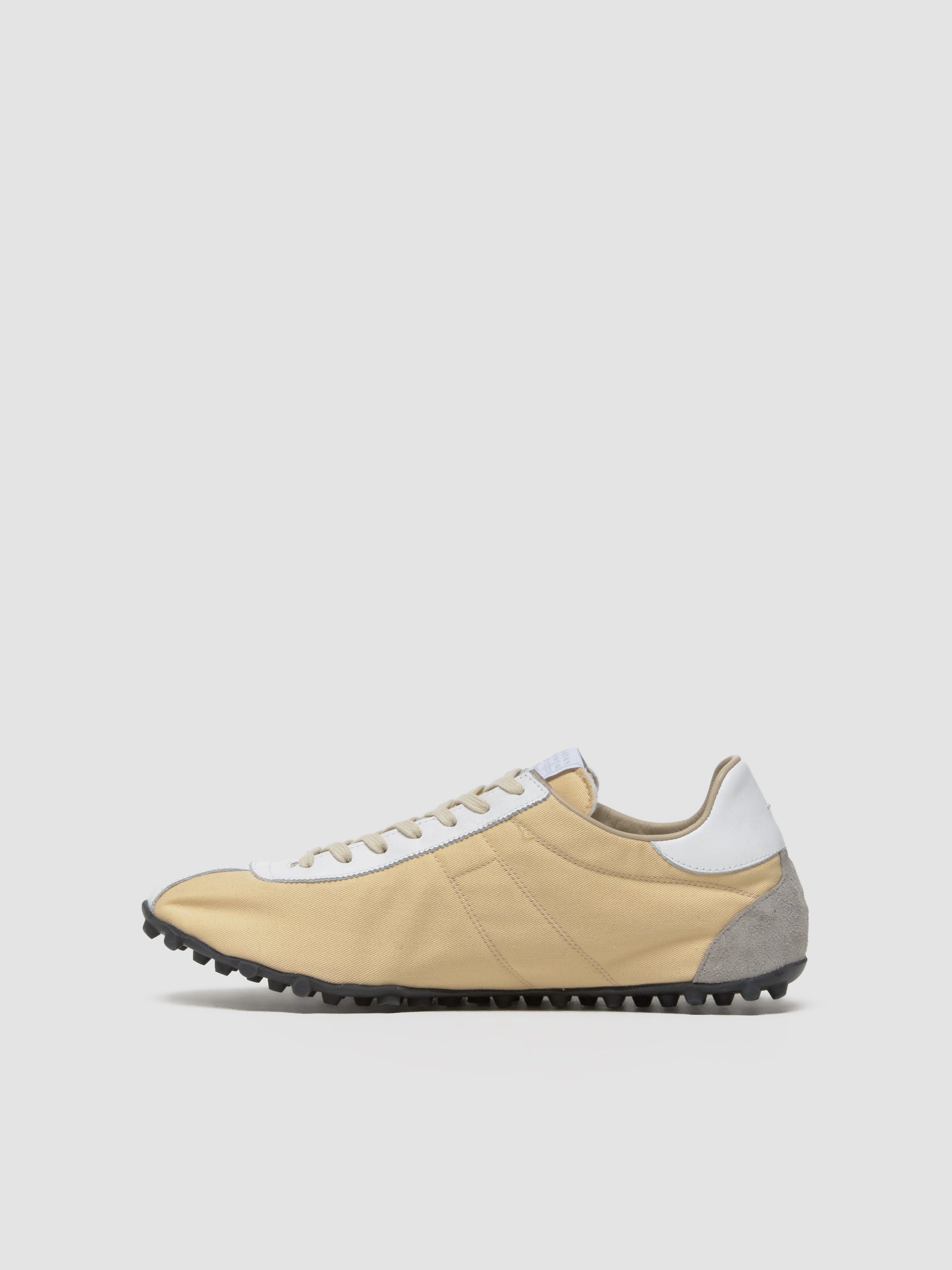 Sprinter Sneaker in Yellow Pale & White