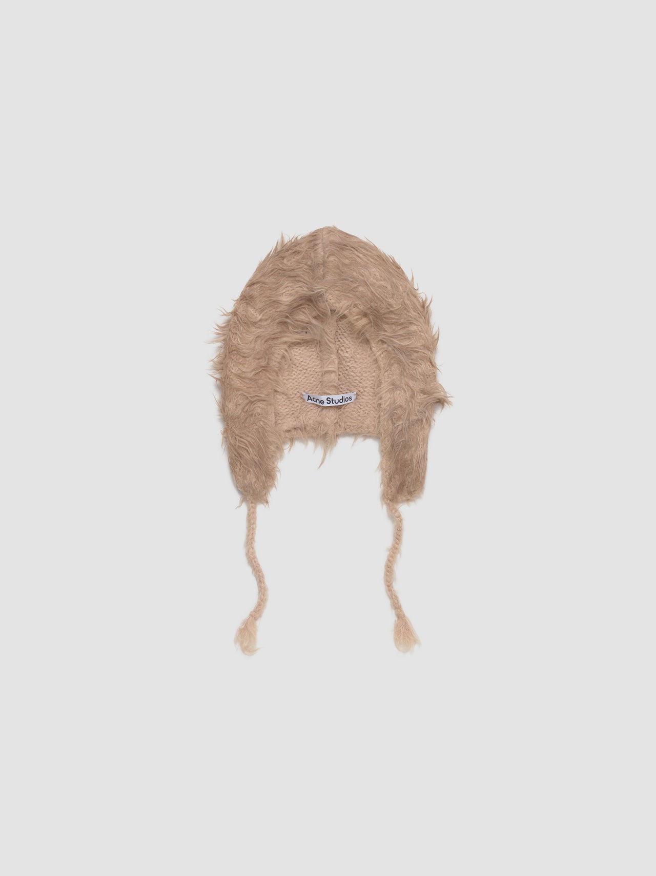 Fluffy Hat in Beige