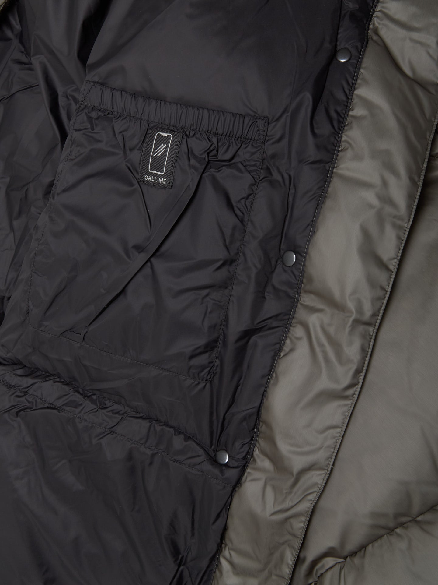 Down Jacket in Dark Green