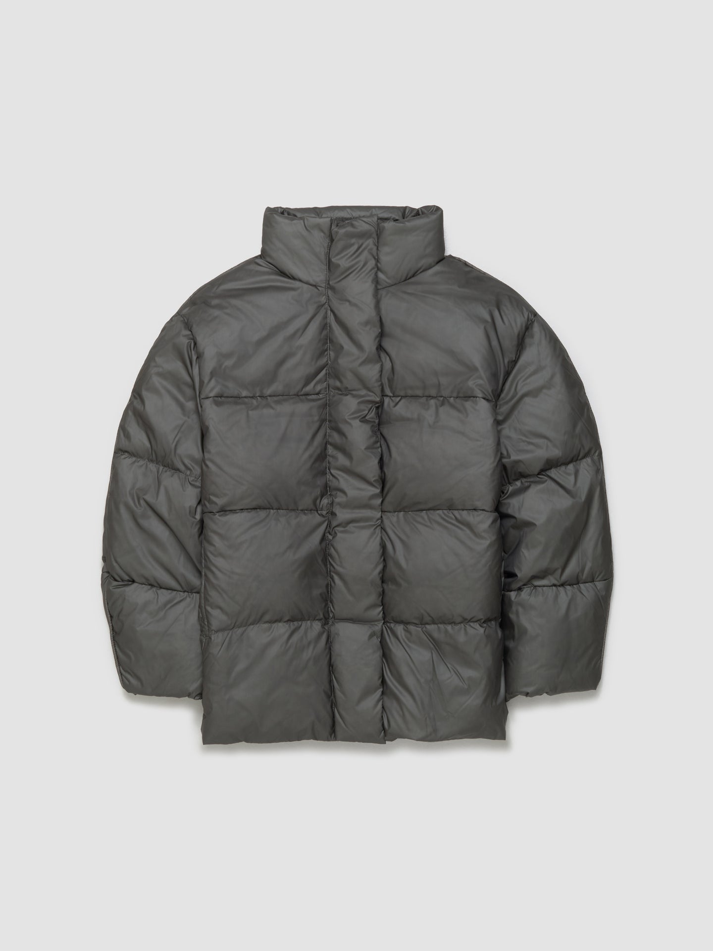 Down Jacket in Dark Green