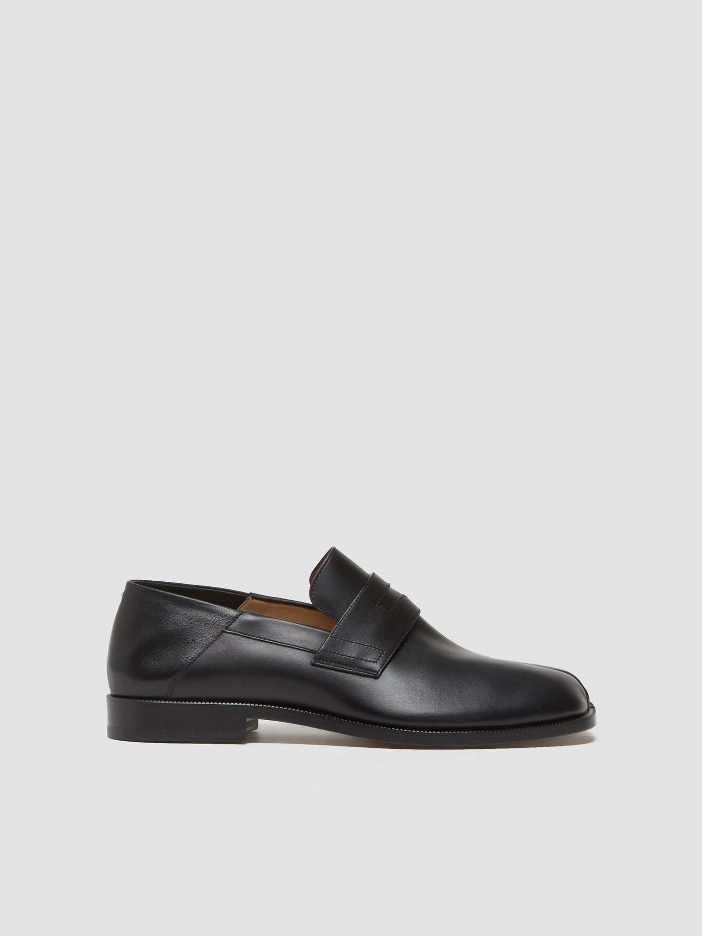 Tabi Slip-On Loafers in Black